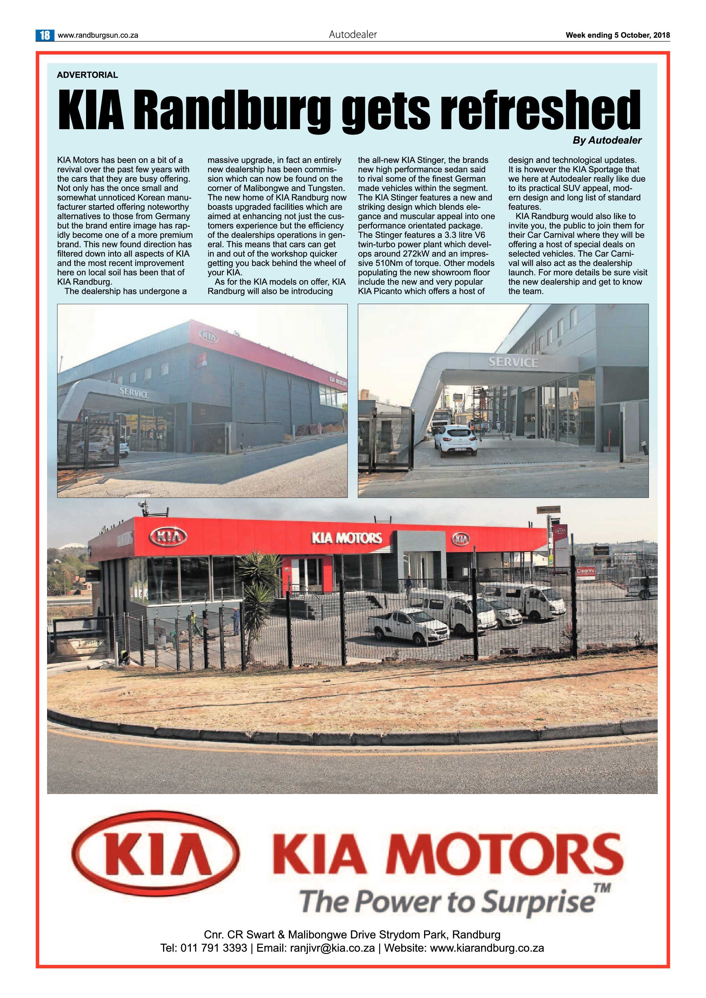 Randburg Sun 5 October 2018 page 18