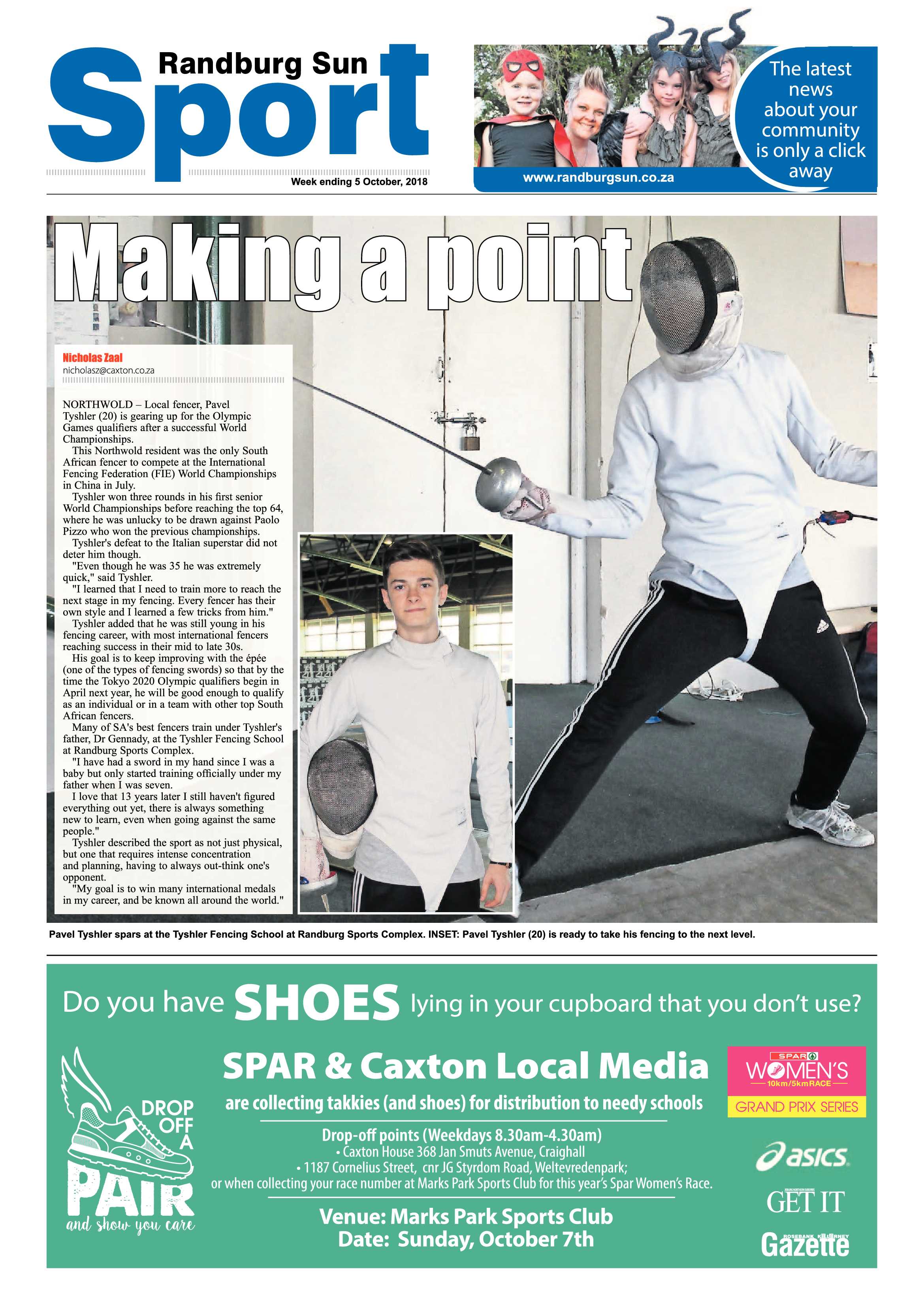 Randburg Sun 5 October 2018 page 20