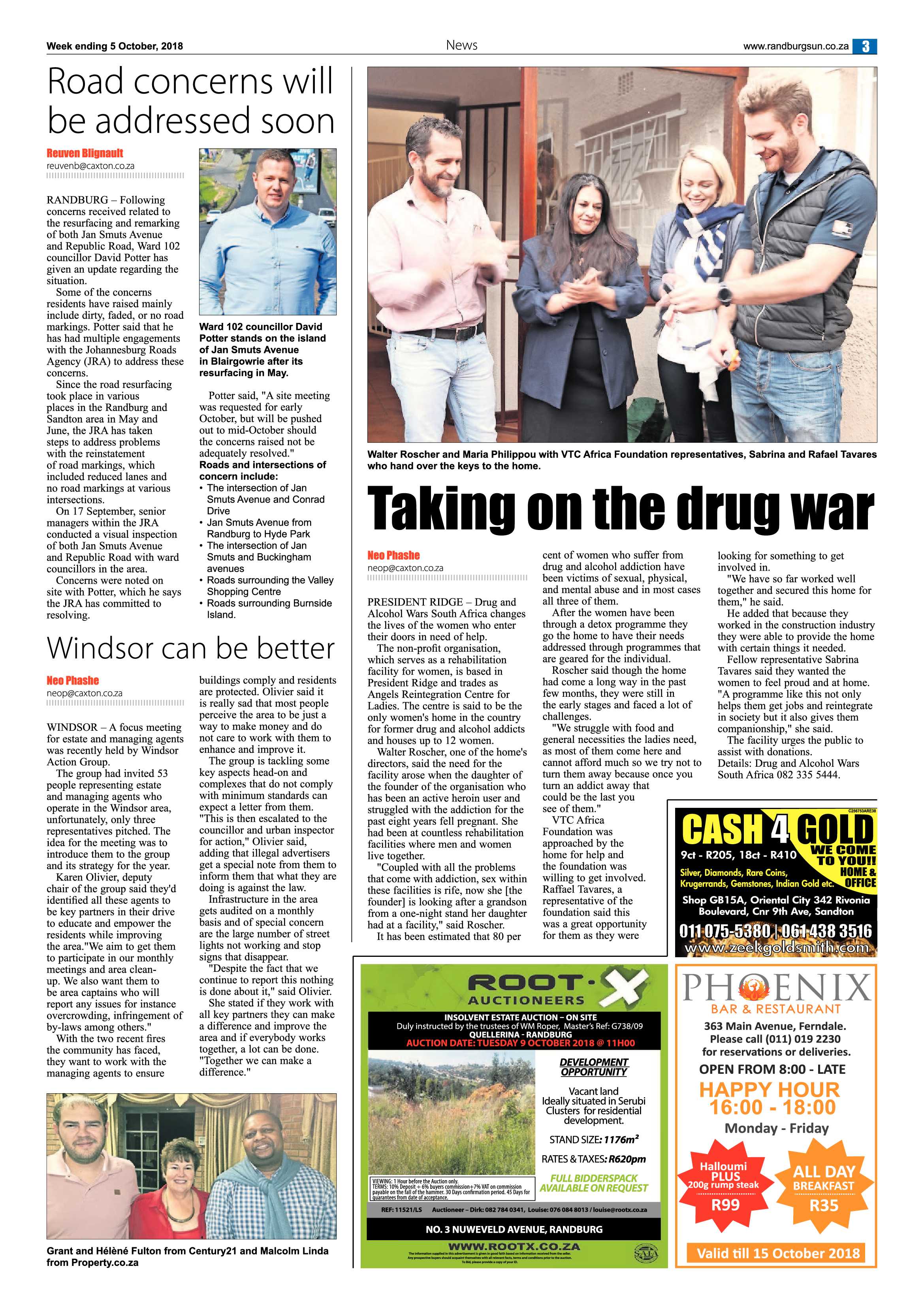 Randburg Sun 5 October 2018 page 3