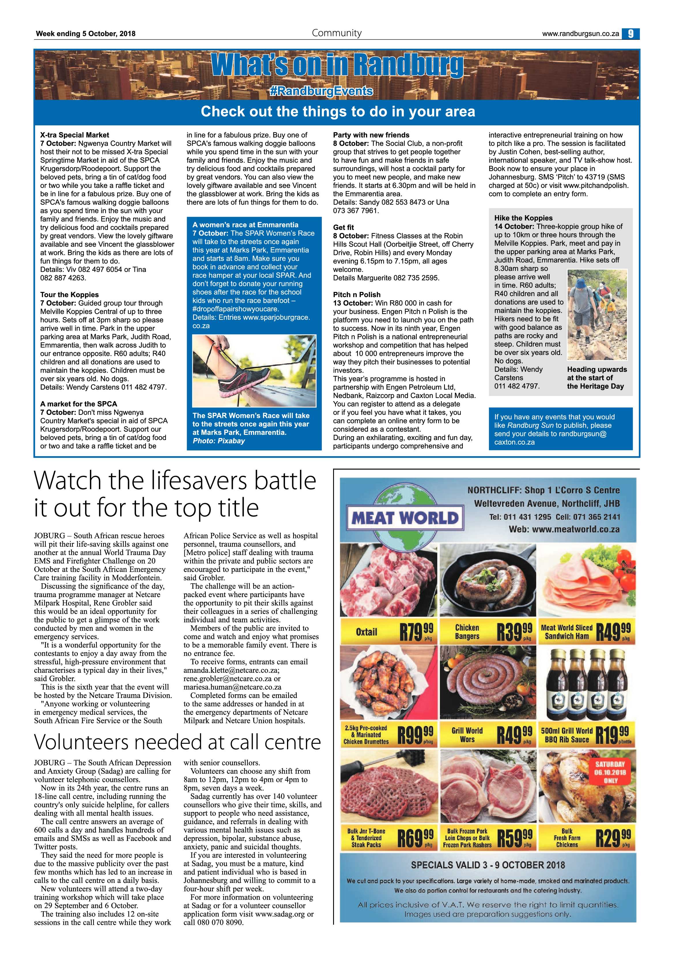 Randburg Sun 5 October 2018 page 9