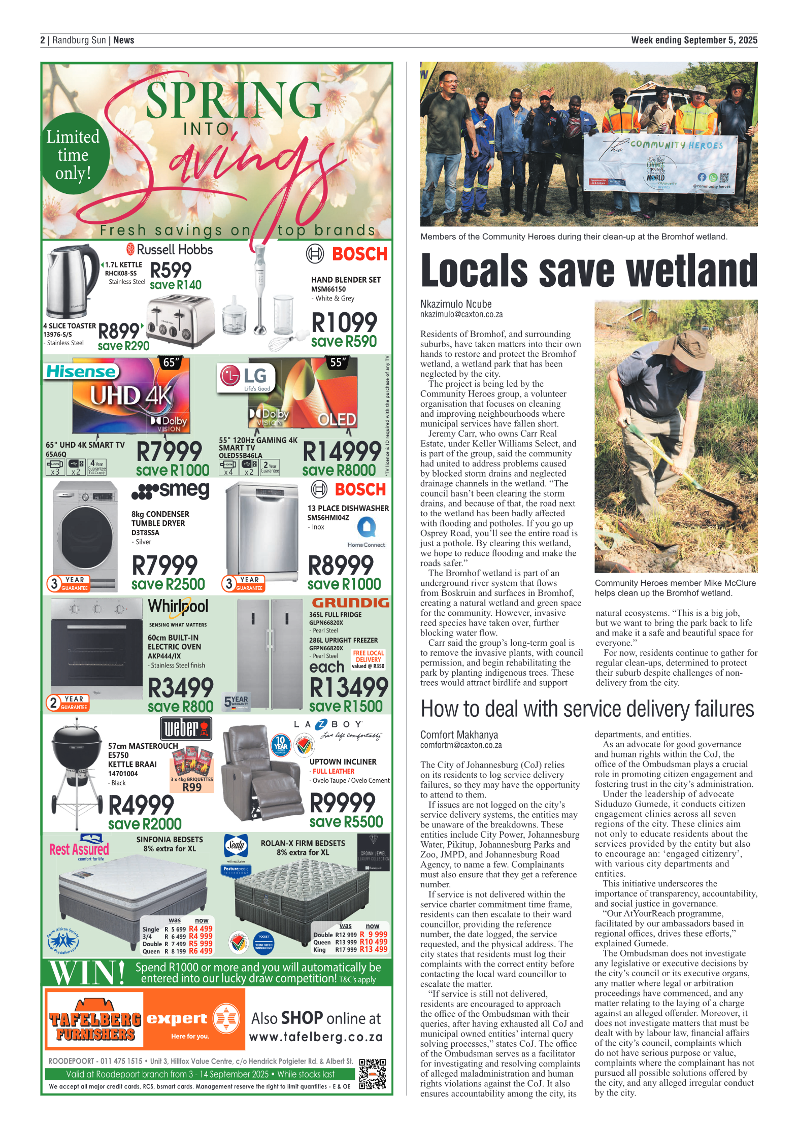 Randburg Sun 5 September 2025 page 2