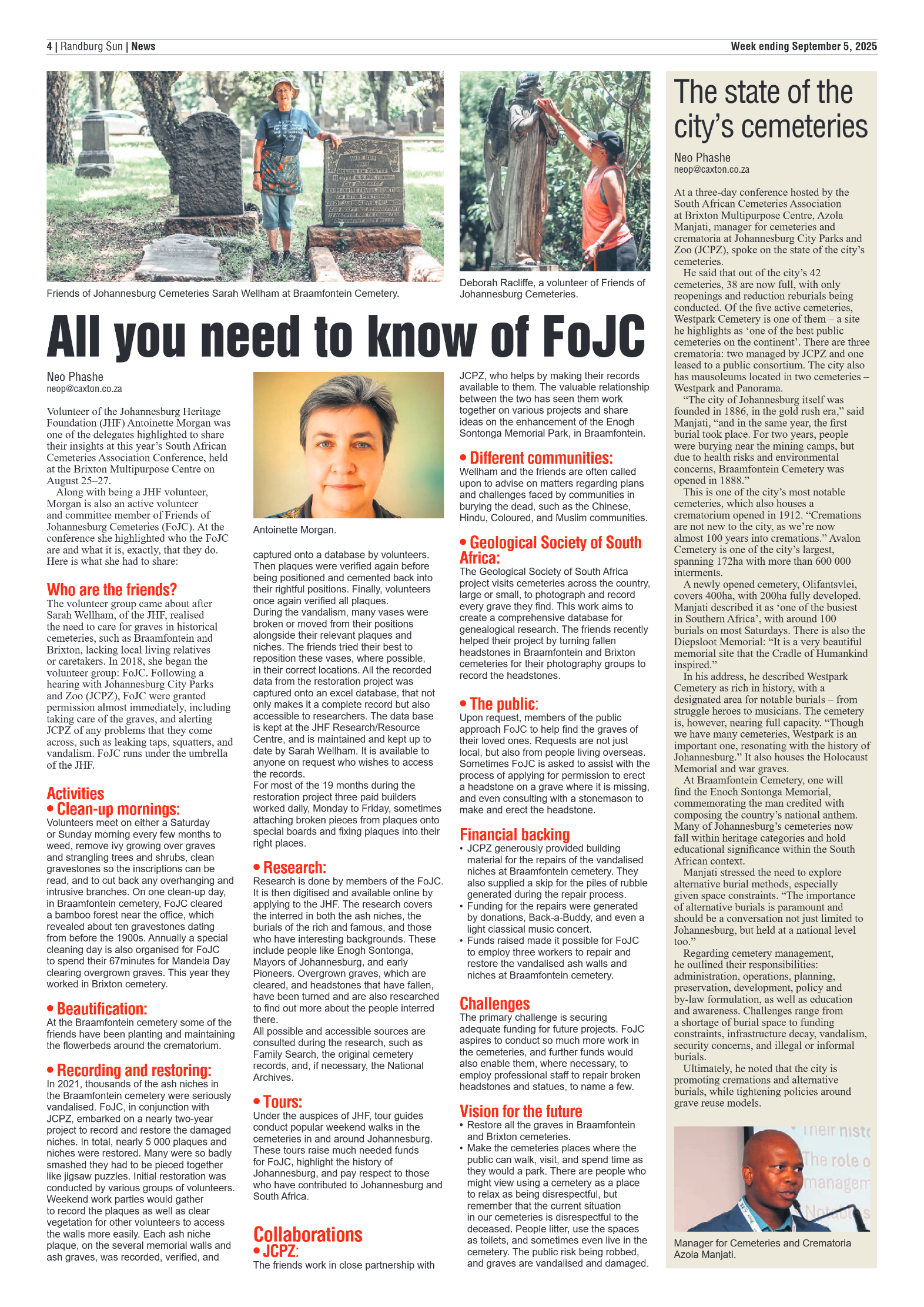 Randburg Sun 5 September 2025 page 4