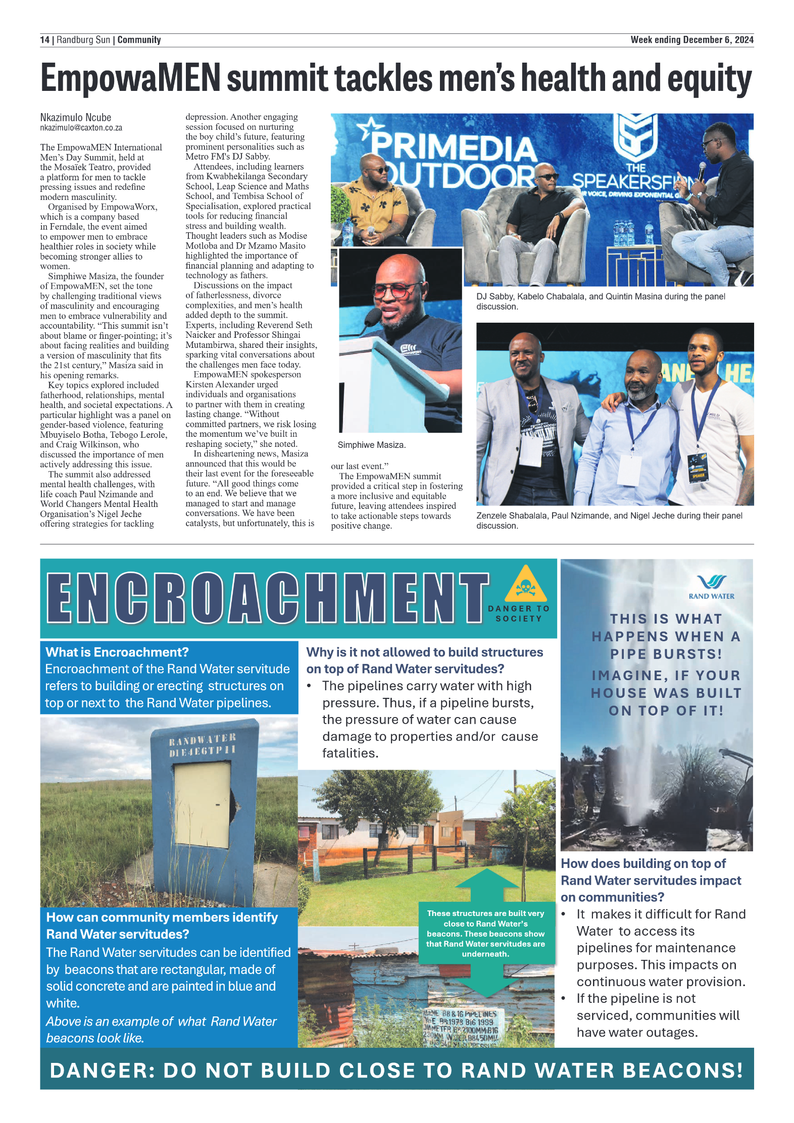 Randburg Sun 6 December 2024 page 14