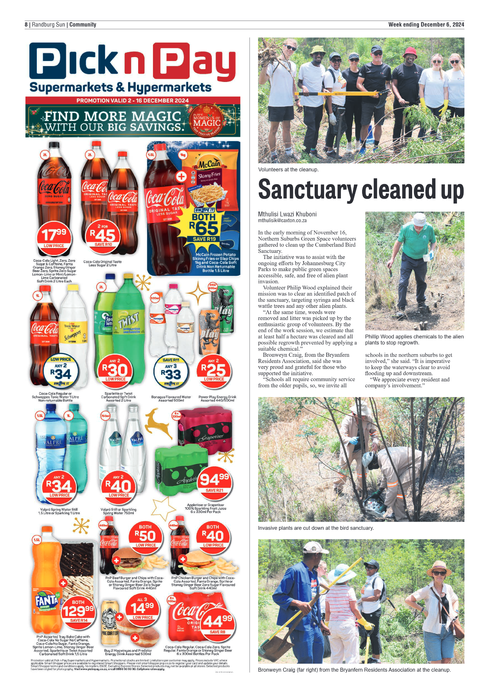 Randburg Sun 6 December 2024 page 8
