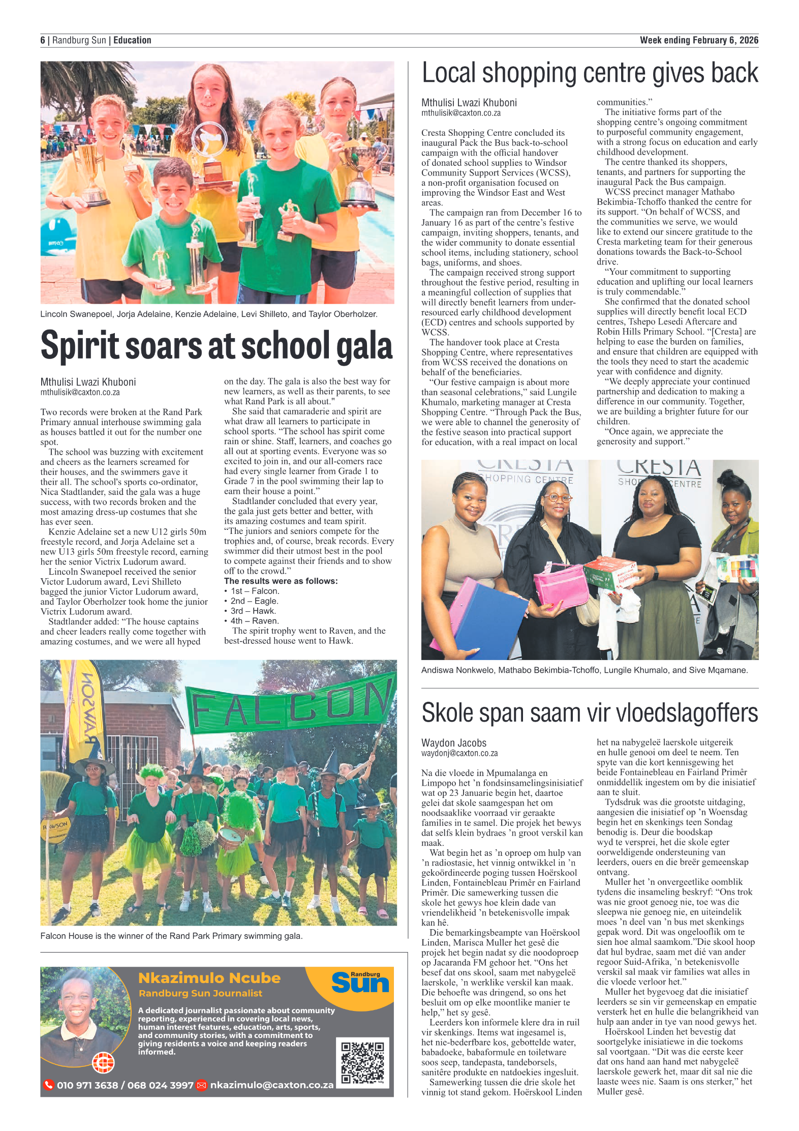 Randburg Sun 6 February 2026 page 6