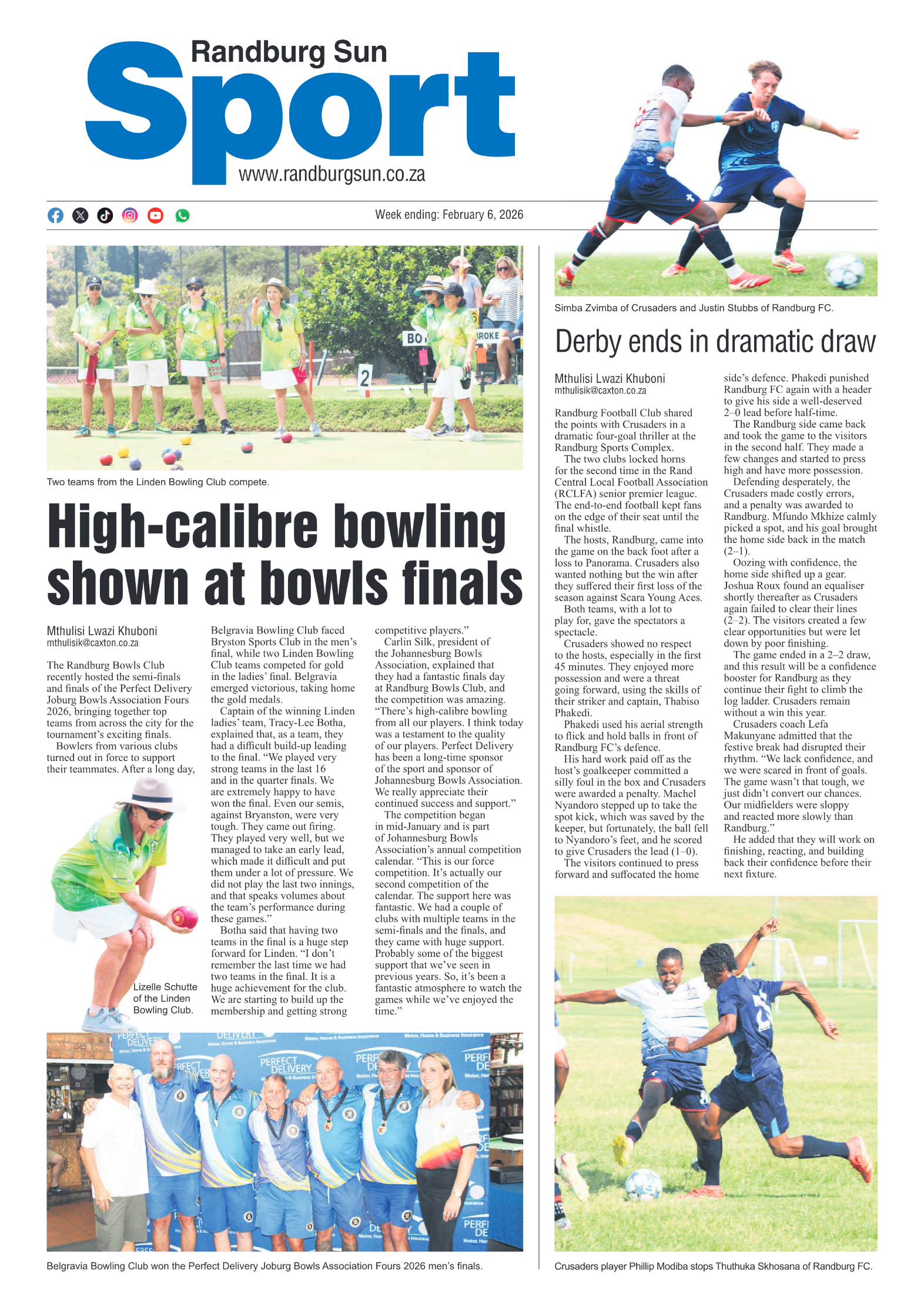 Randburg Sun 6 February 2026 page 8