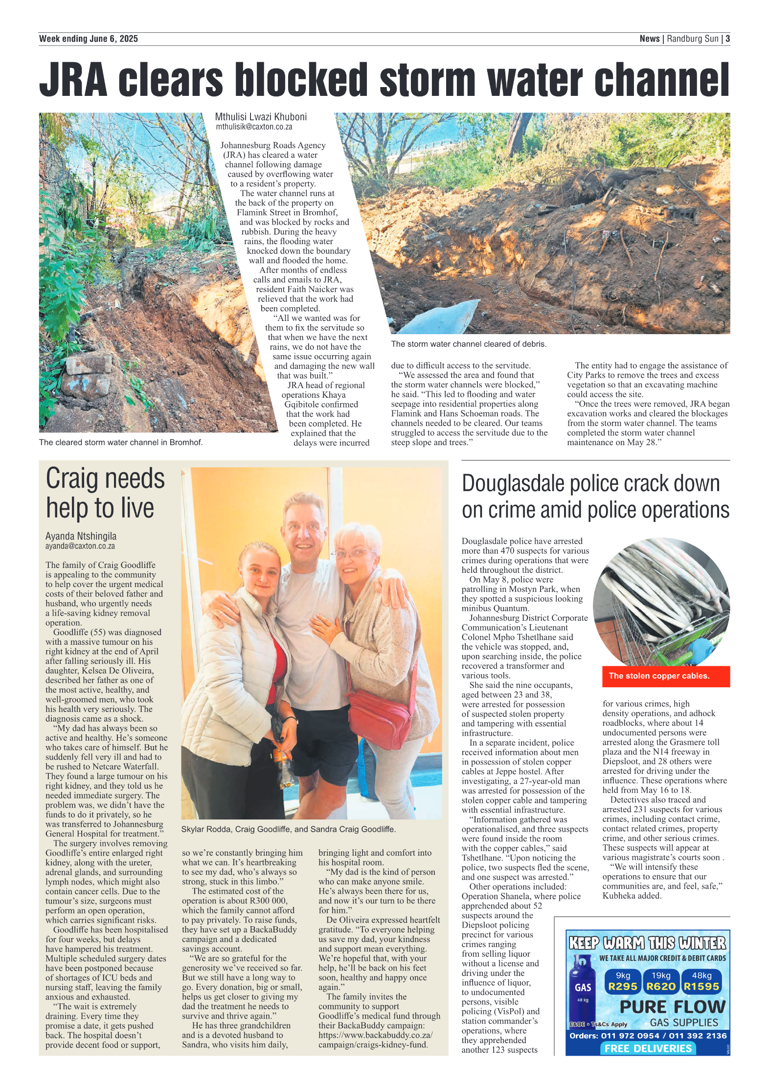 Randburg Sun 6 June 2025 page 3