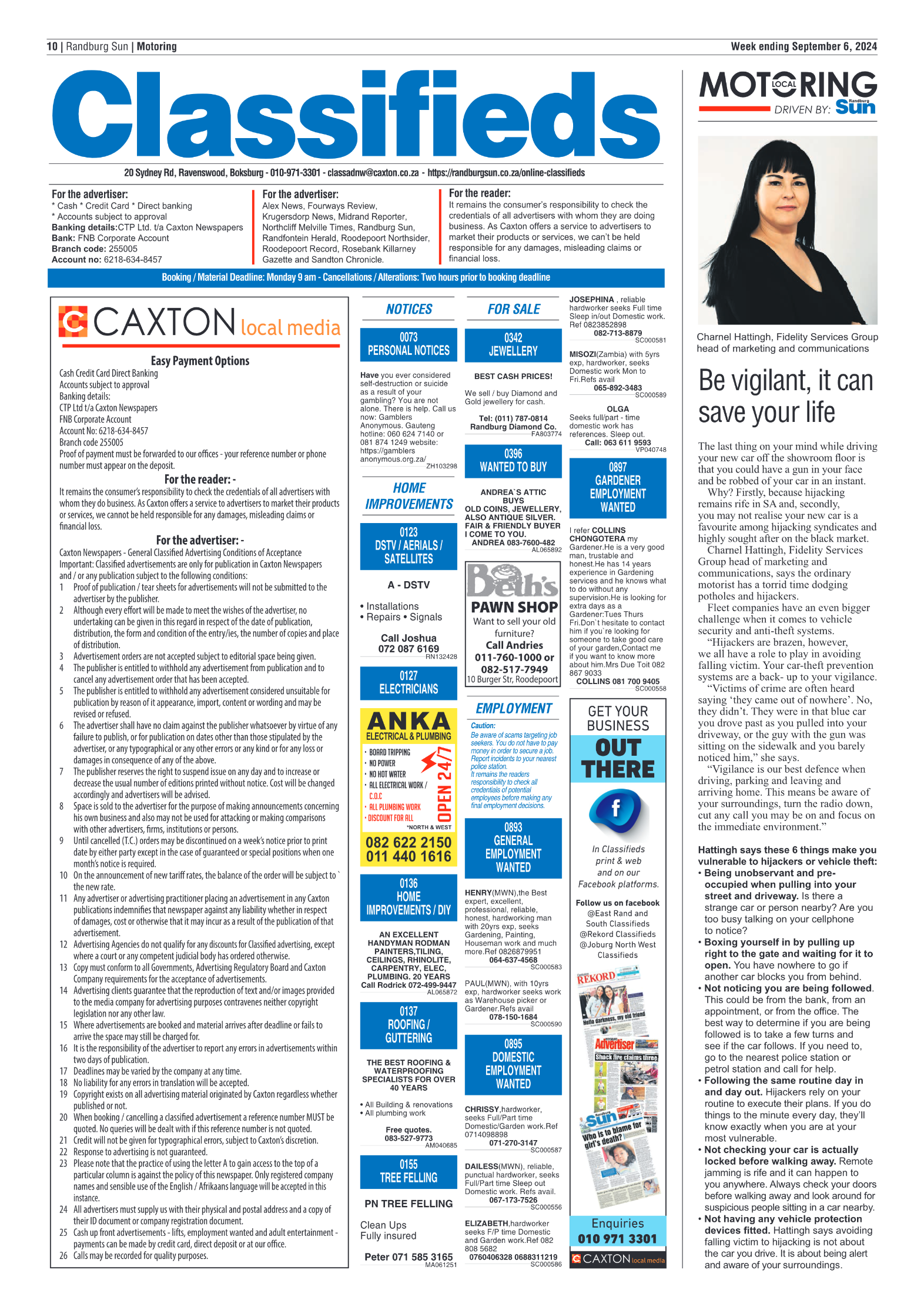 Randburg Sun 6 September 2024 page 10