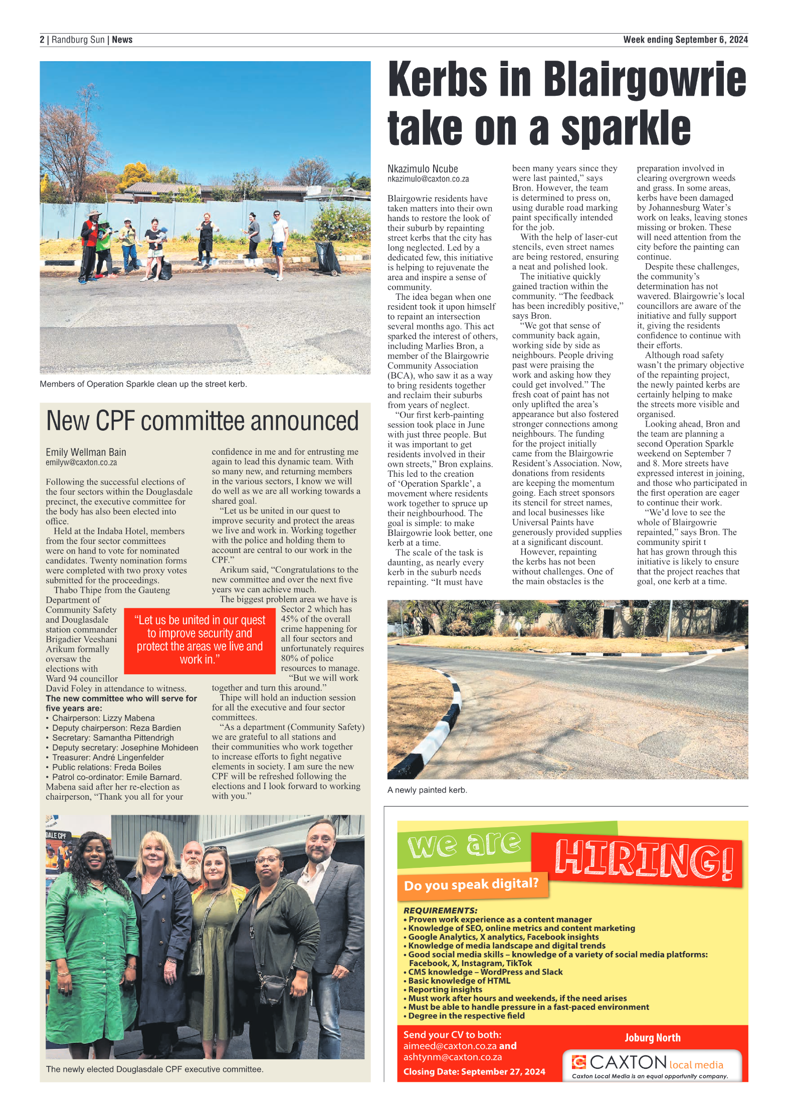 Randburg Sun 6 September 2024 page 2