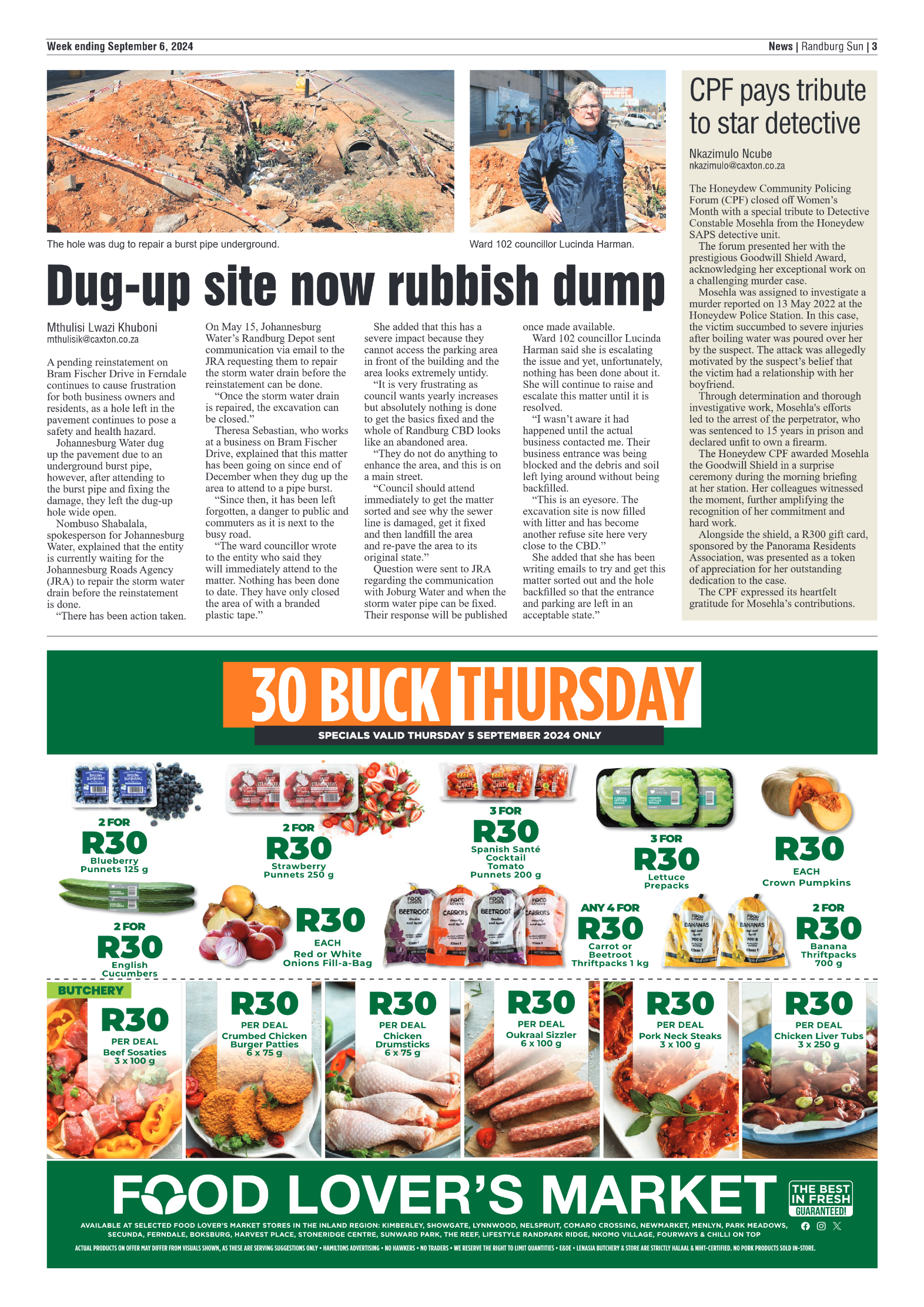 Randburg Sun 6 September 2024 page 3