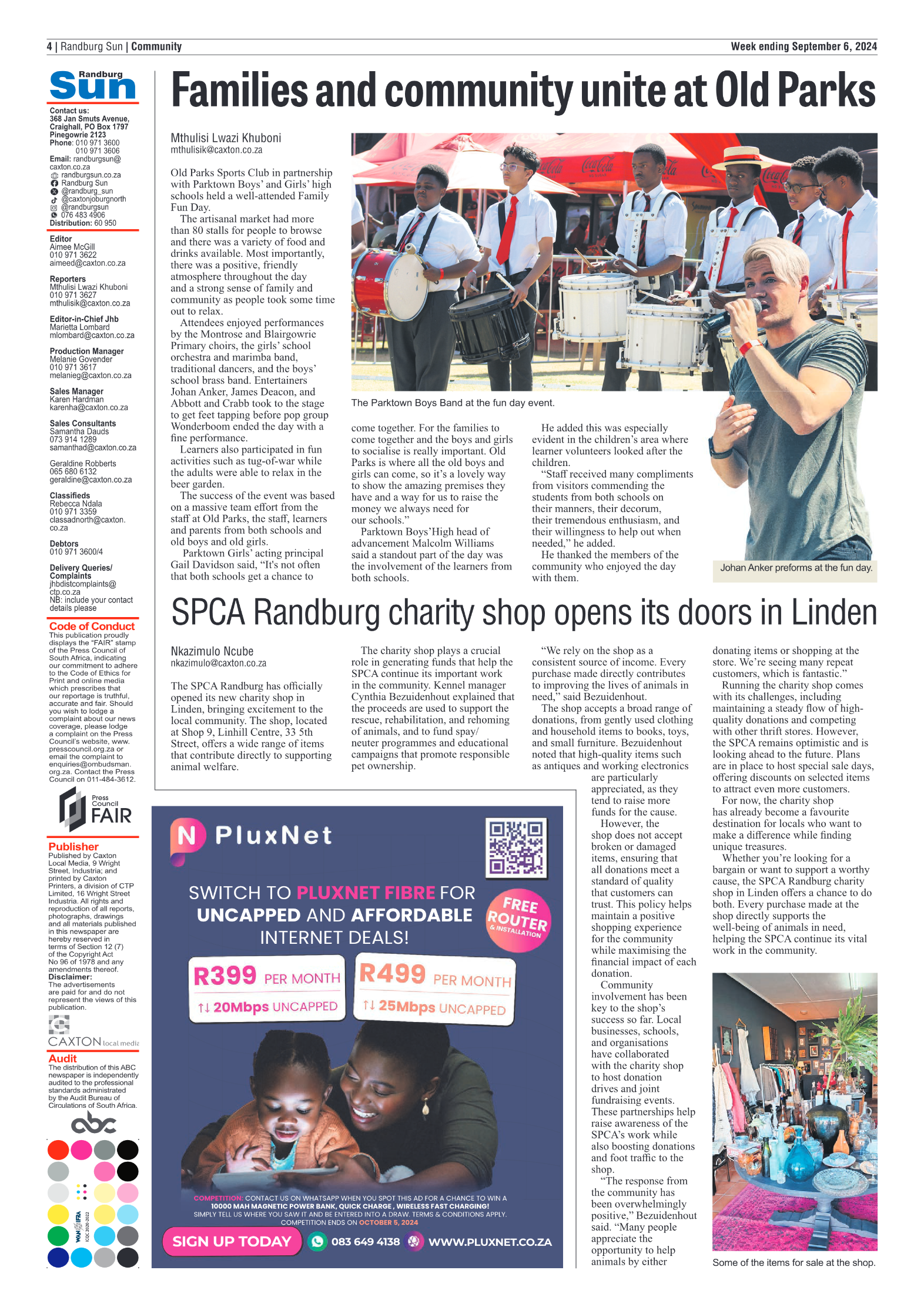 Randburg Sun 6 September 2024 page 4