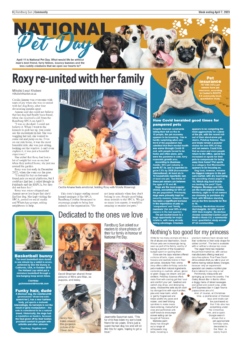 Randburg Sun 7 April 2023 page 8