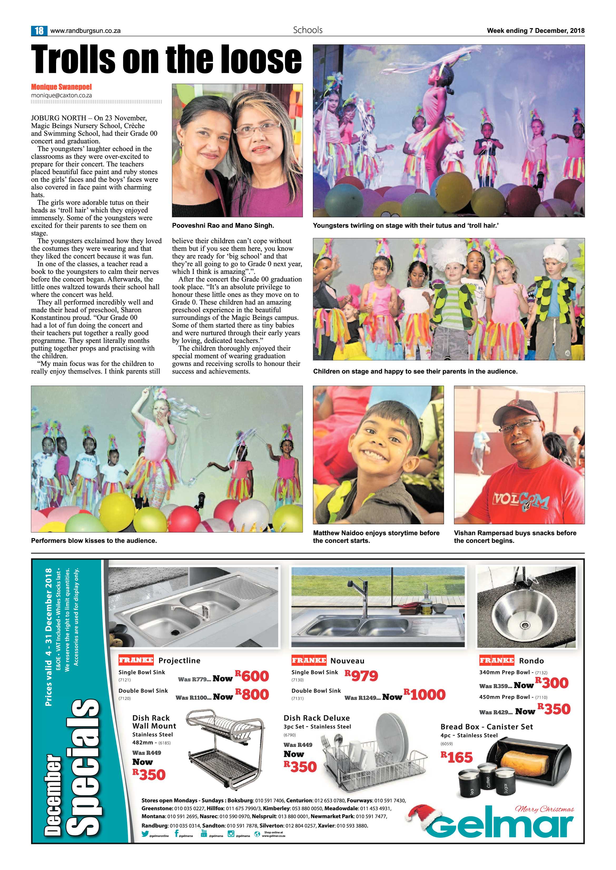 Randburg Sun 7 December 2018 page 18
