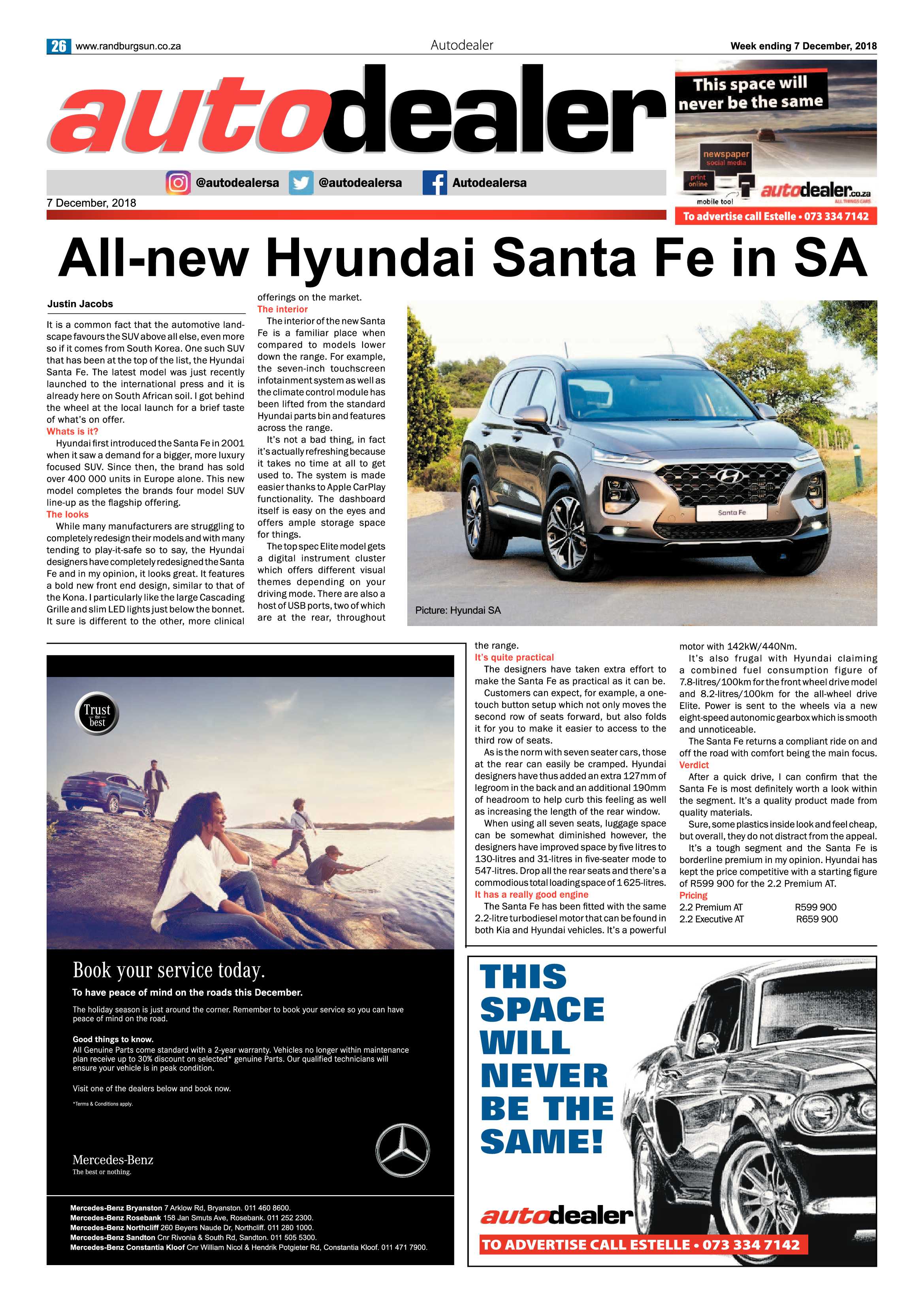 Randburg Sun 7 December 2018 page 26