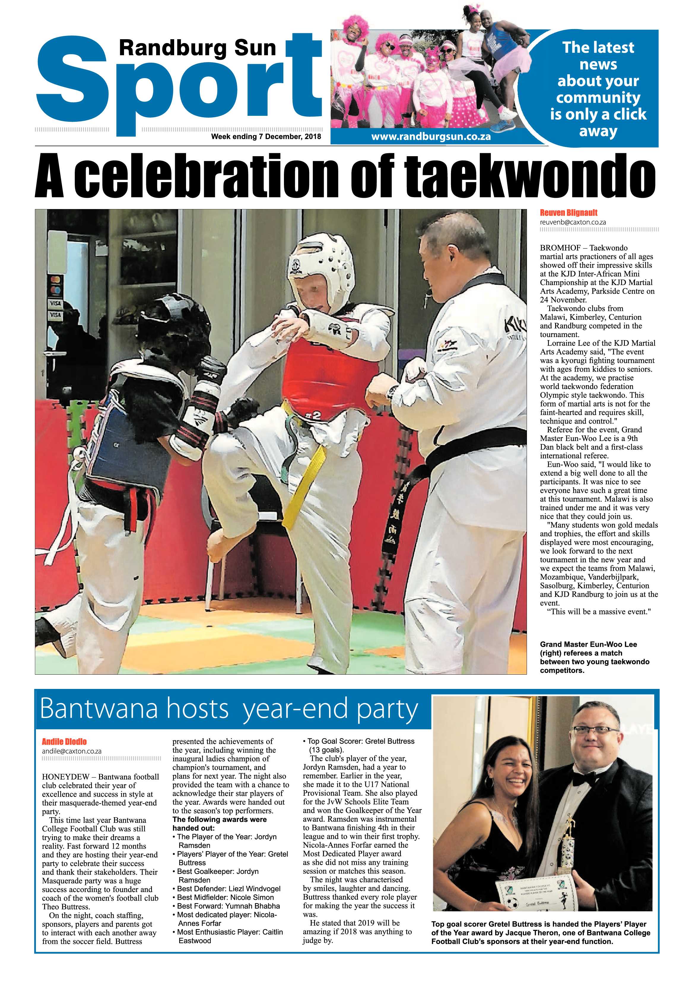 Randburg Sun 7 December 2018 page 28