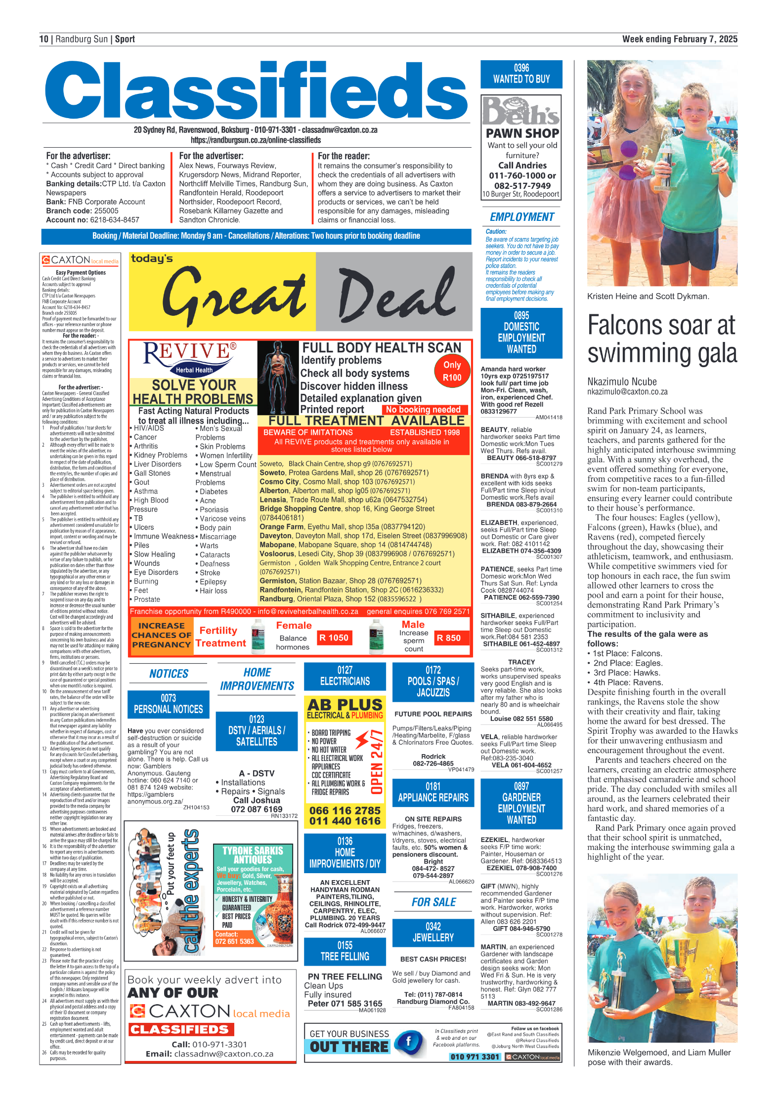 Randburg Sun 7 February 2025 page 10