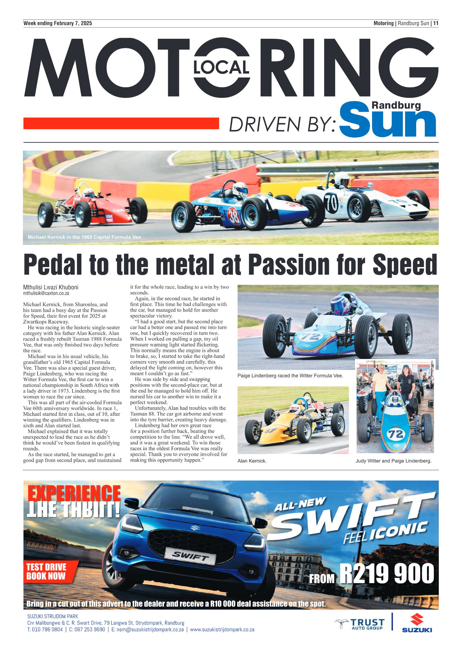 Randburg Sun 7 February 2025 page 11