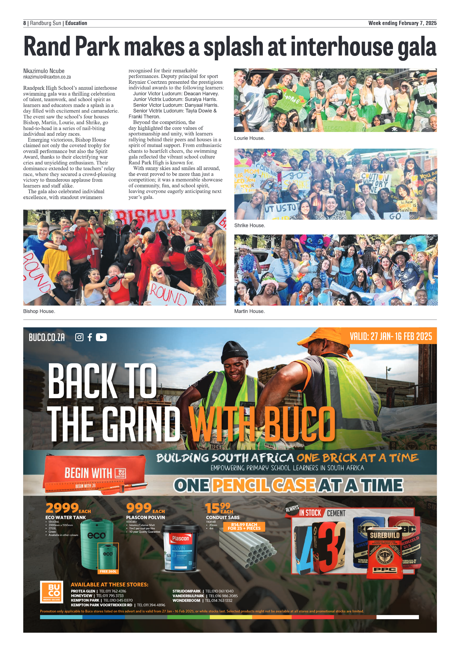 Randburg Sun 7 February 2025 page 8