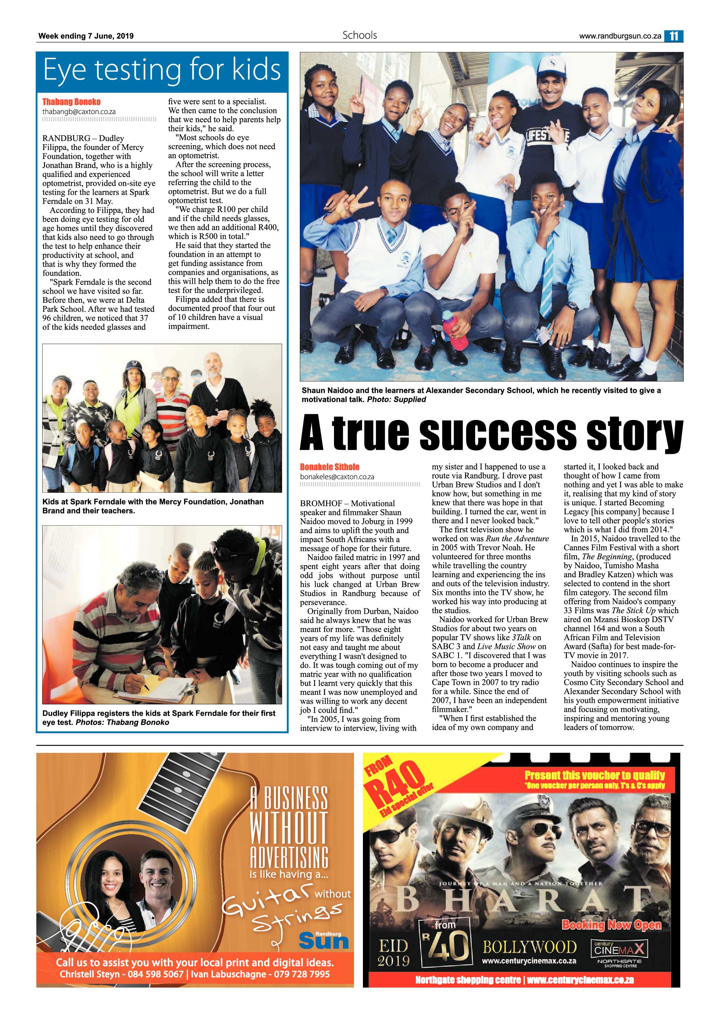 Randburg Sun 7 June, 2019 page 11