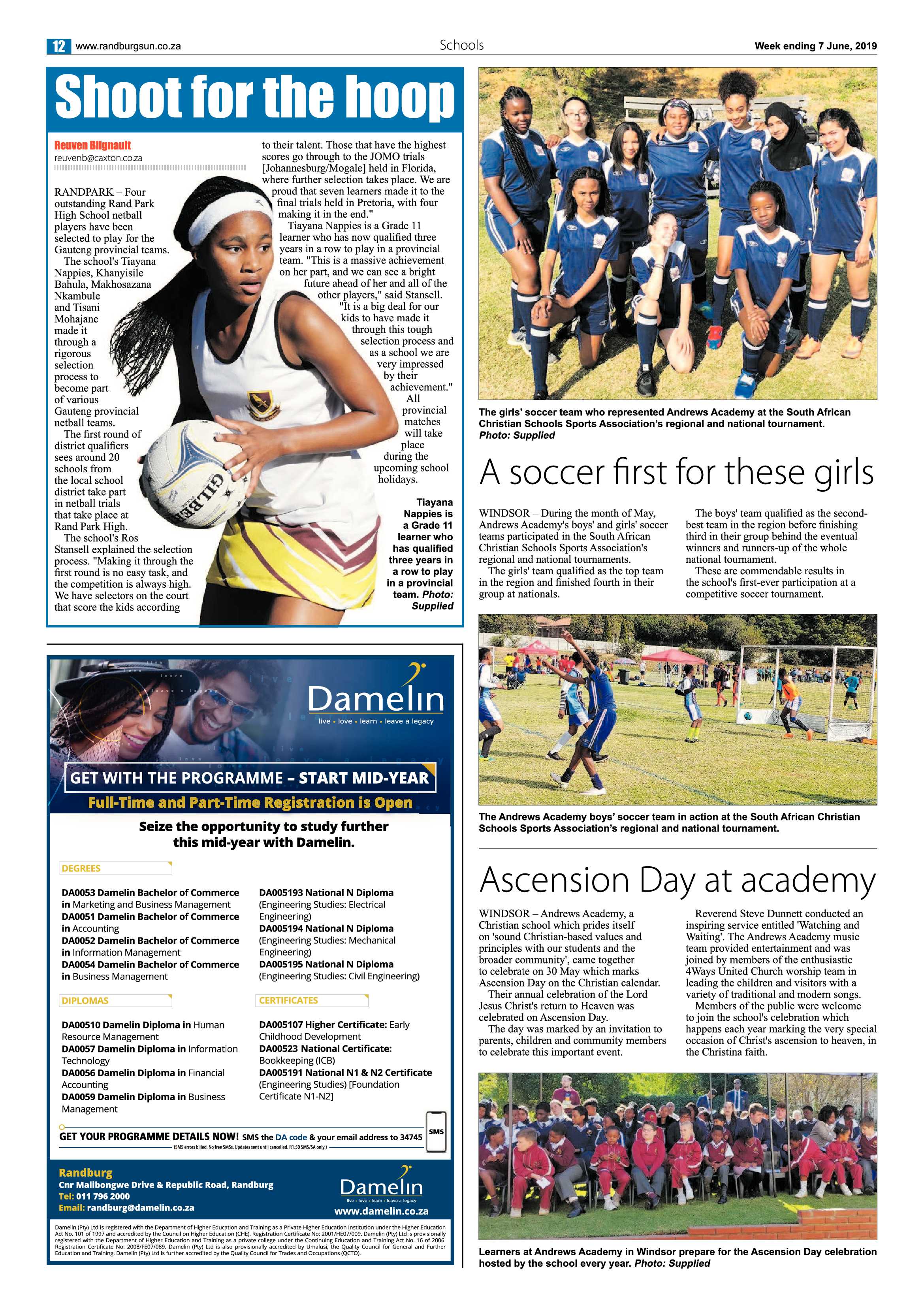 Randburg Sun 7 June, 2019 page 12
