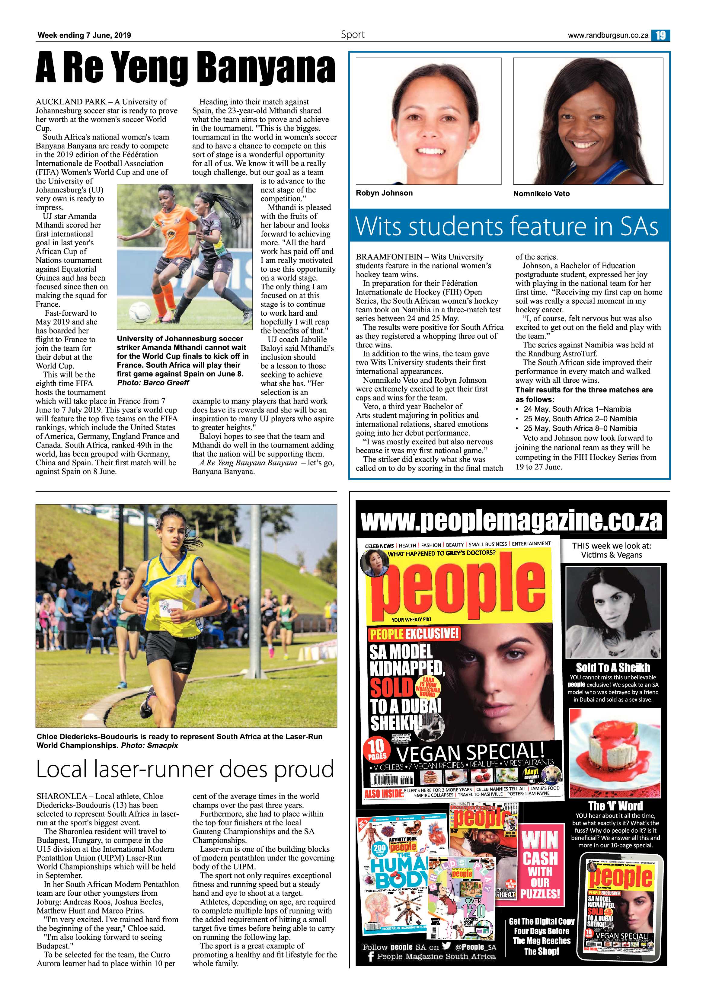 Randburg Sun 7 June, 2019 page 19