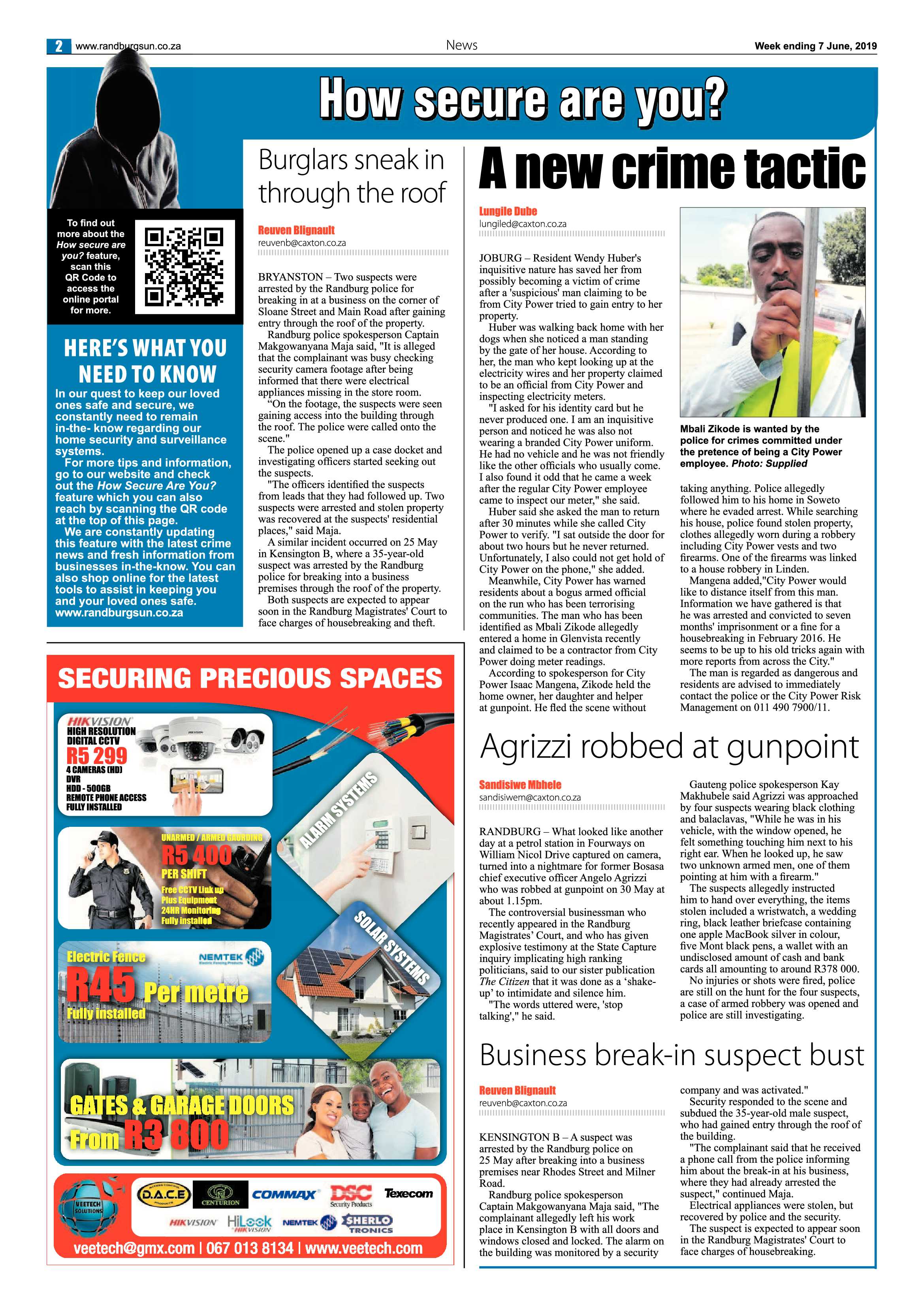 Randburg Sun 7 June, 2019 page 2