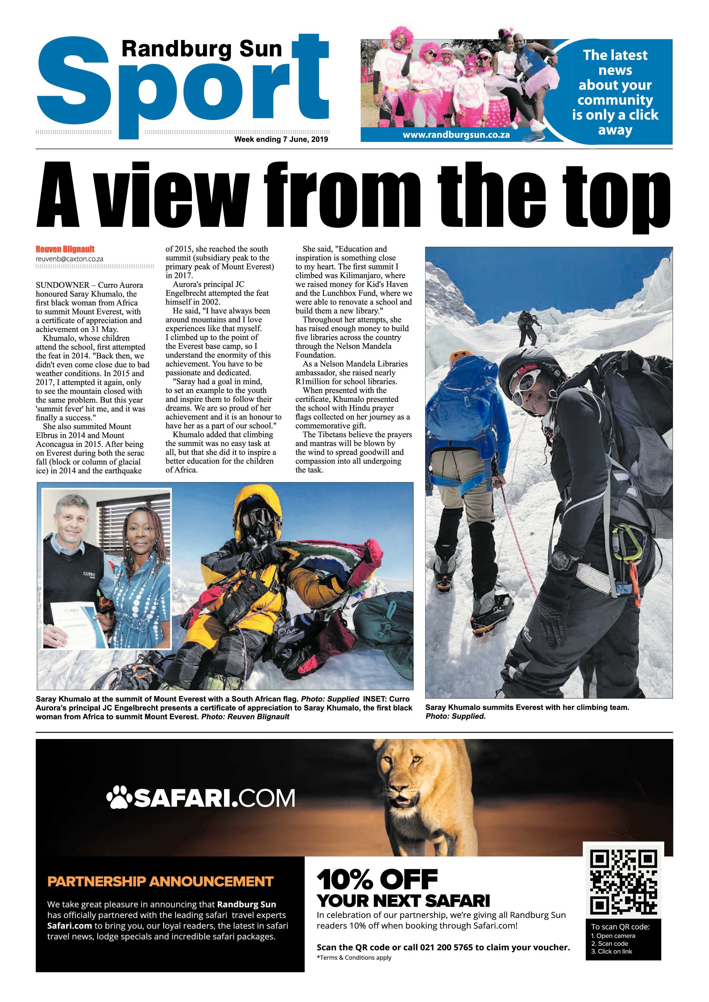 Randburg Sun 7 June, 2019 page 20