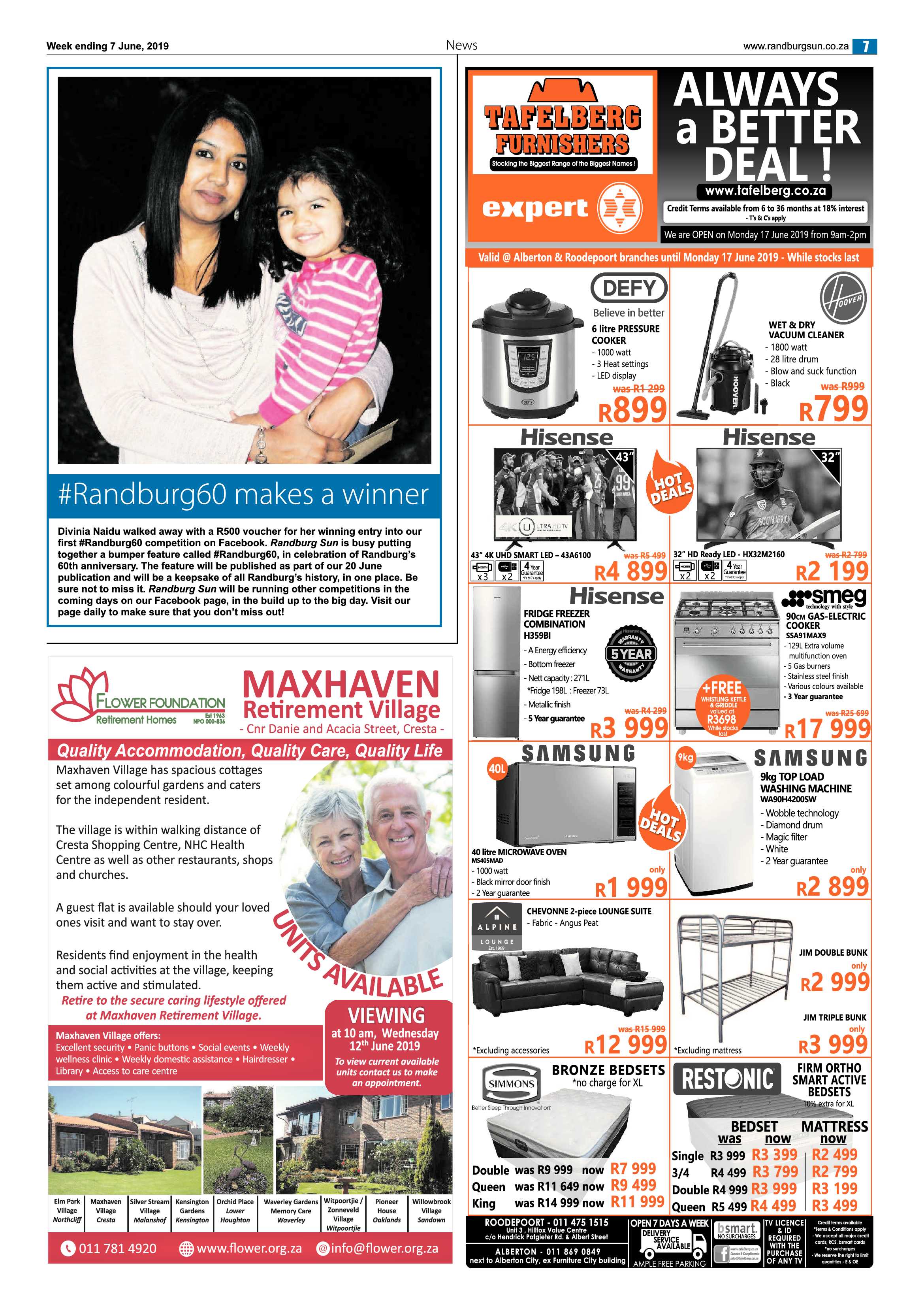 Randburg Sun 7 June, 2019 page 7