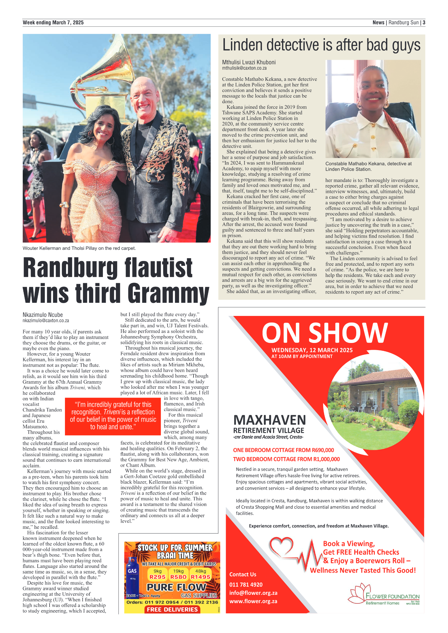 Randburg Sun 7 March 2025 page 3