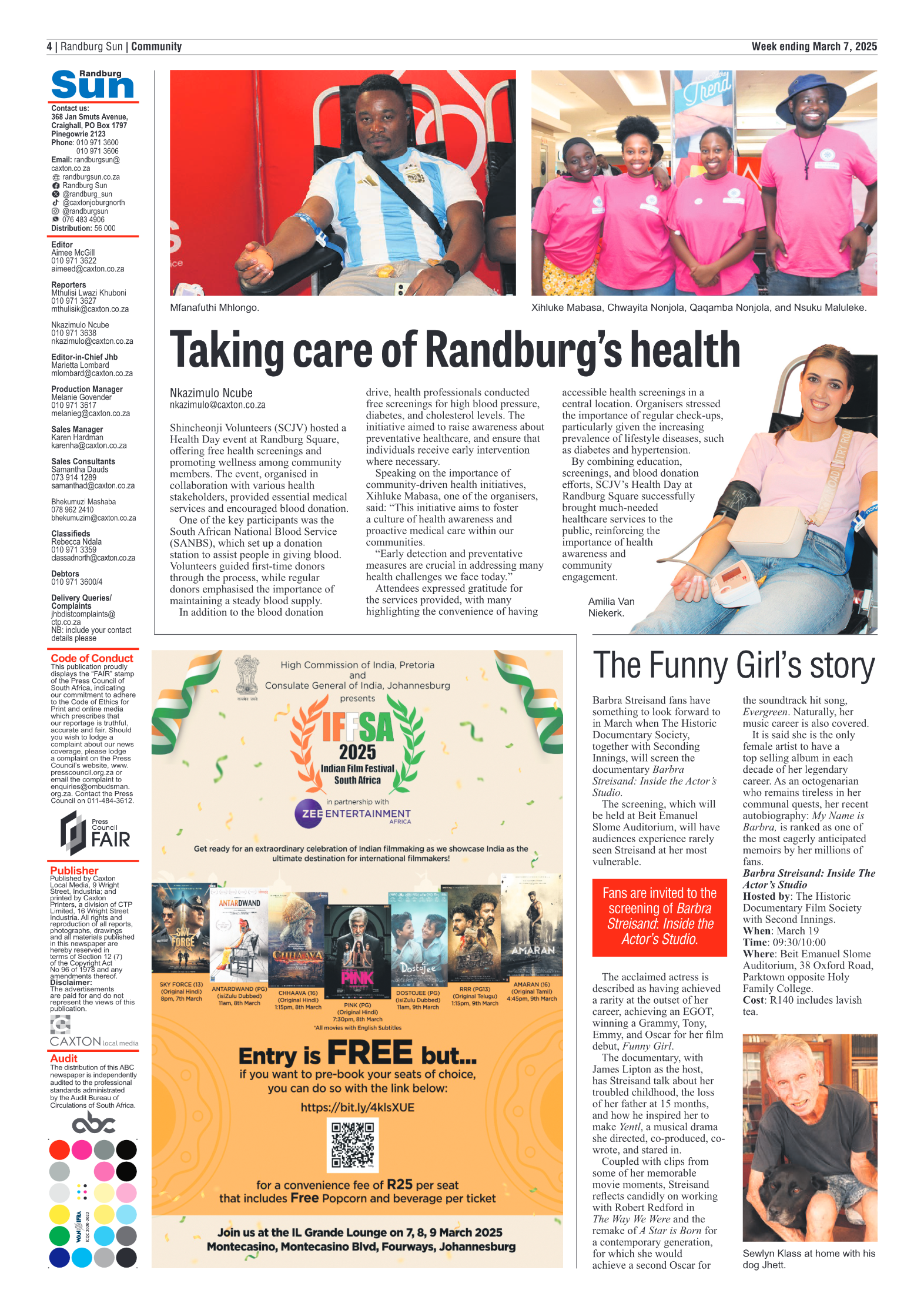 Randburg Sun 7 March 2025 page 4