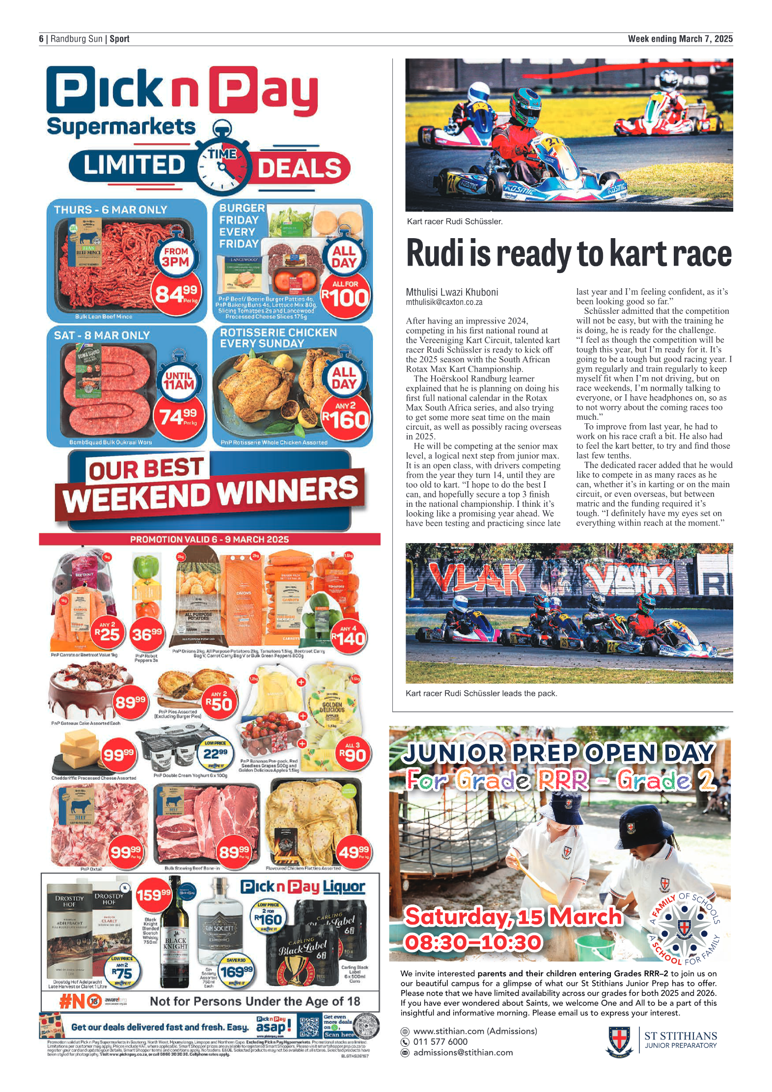Randburg Sun 7 March 2025 page 6