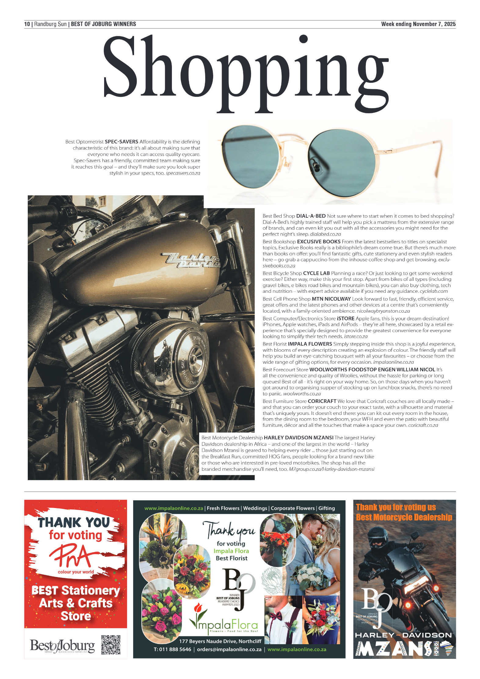 Randburg Sun 7 November 2025 page 10