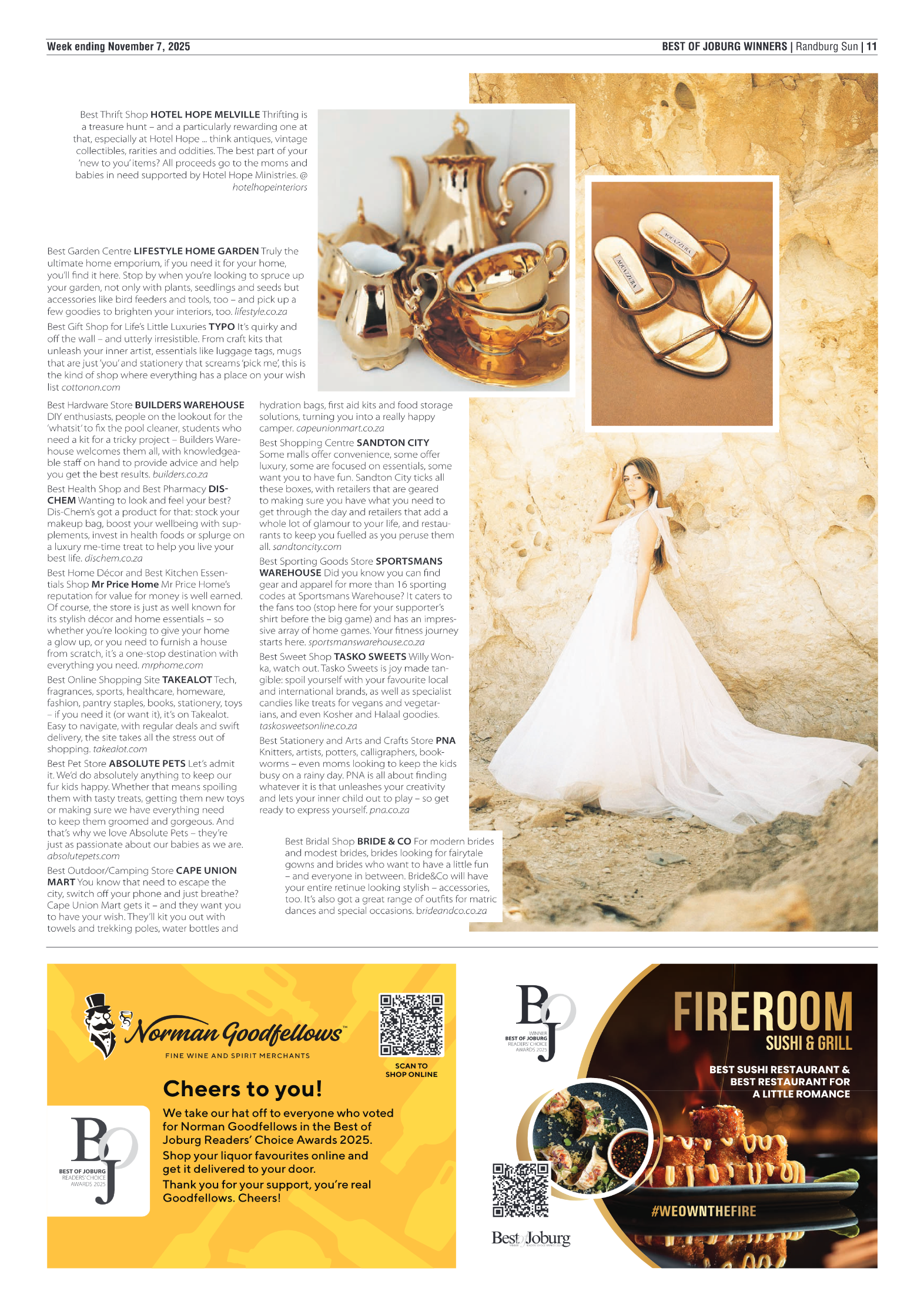 Randburg Sun 7 November 2025 page 11