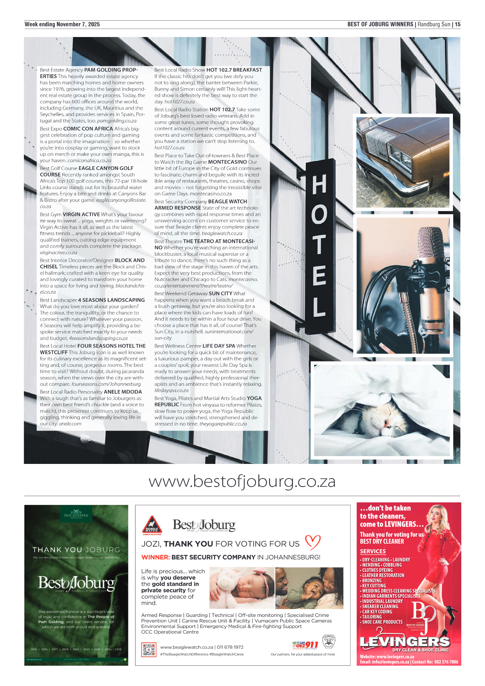 Randburg Sun 7 November 2025 page 15