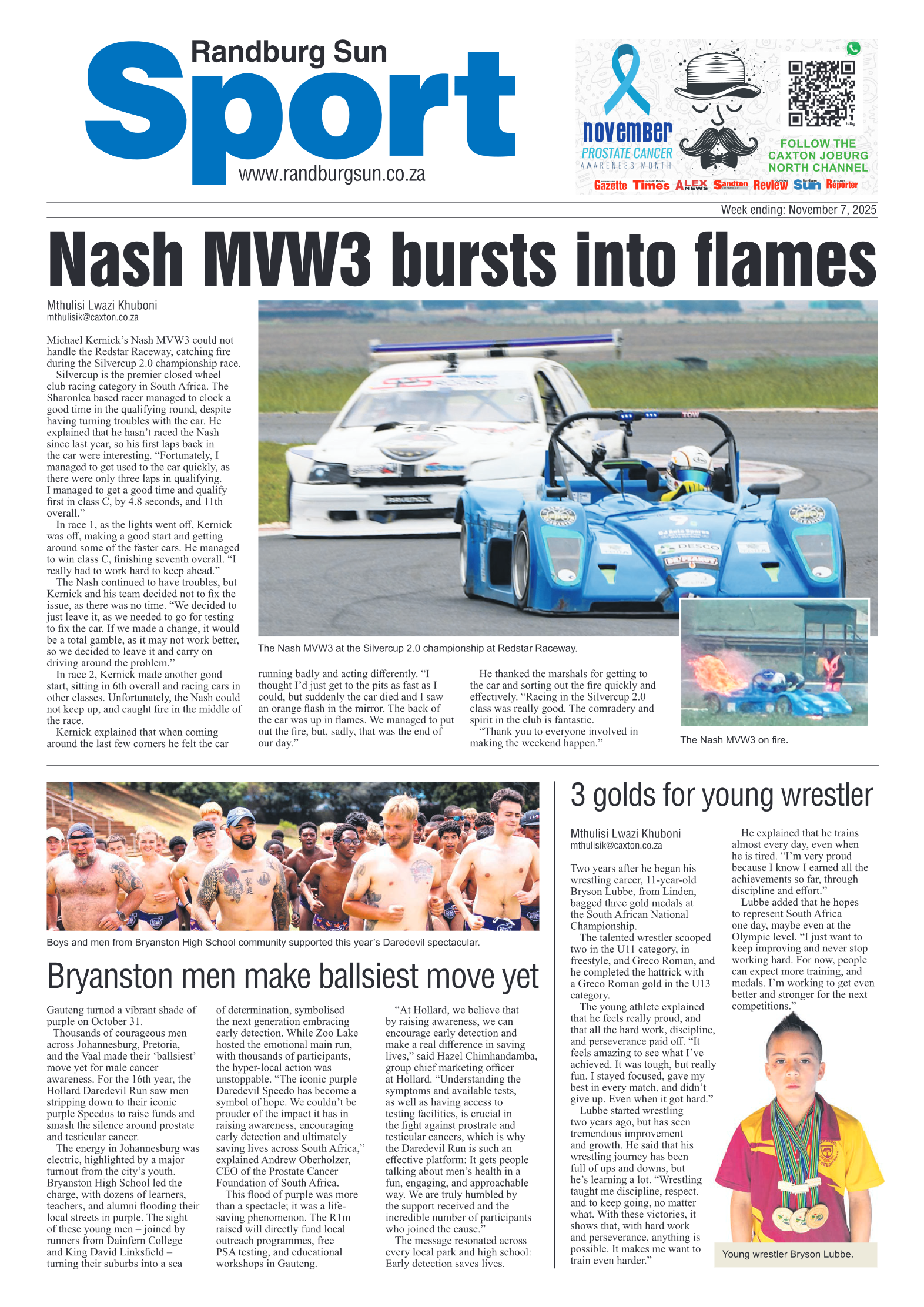 Randburg Sun 7 November 2025 page 20