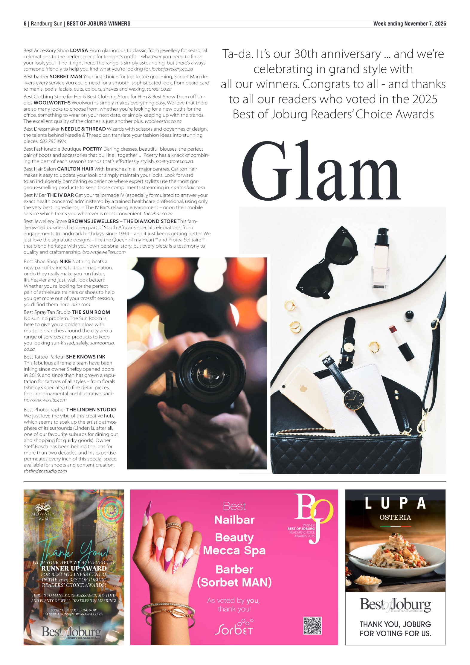 Randburg Sun 7 November 2025 page 6