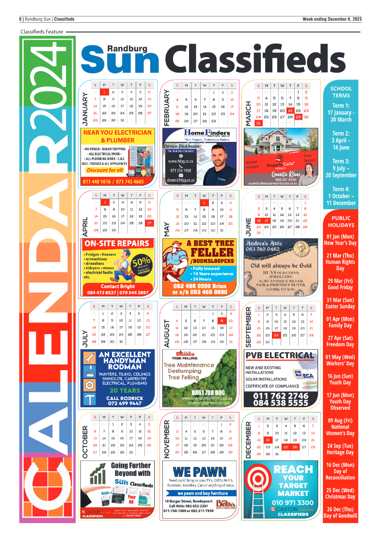 Randburg Sun 8 December 2023 page 6