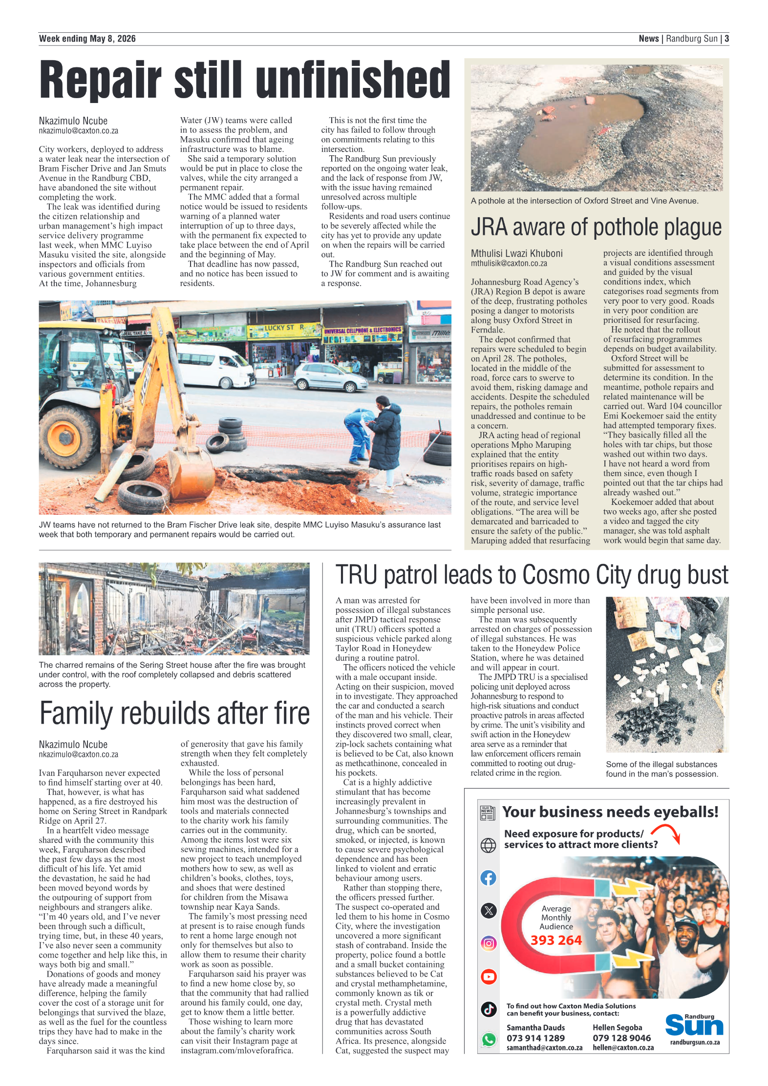 Randburg Sun 8 May 2026 page 3