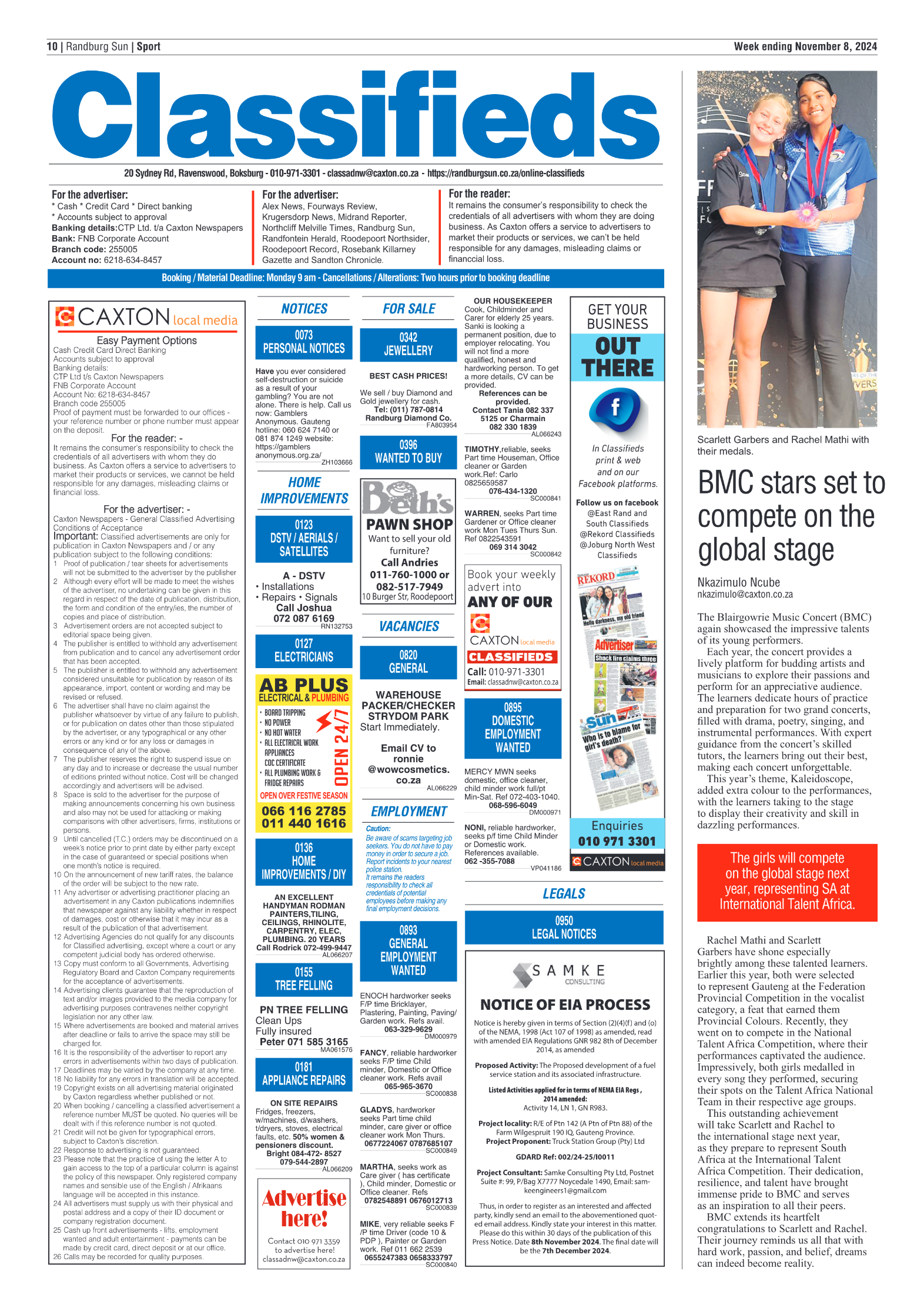 Randburg Sun 8 November 2024 page 10