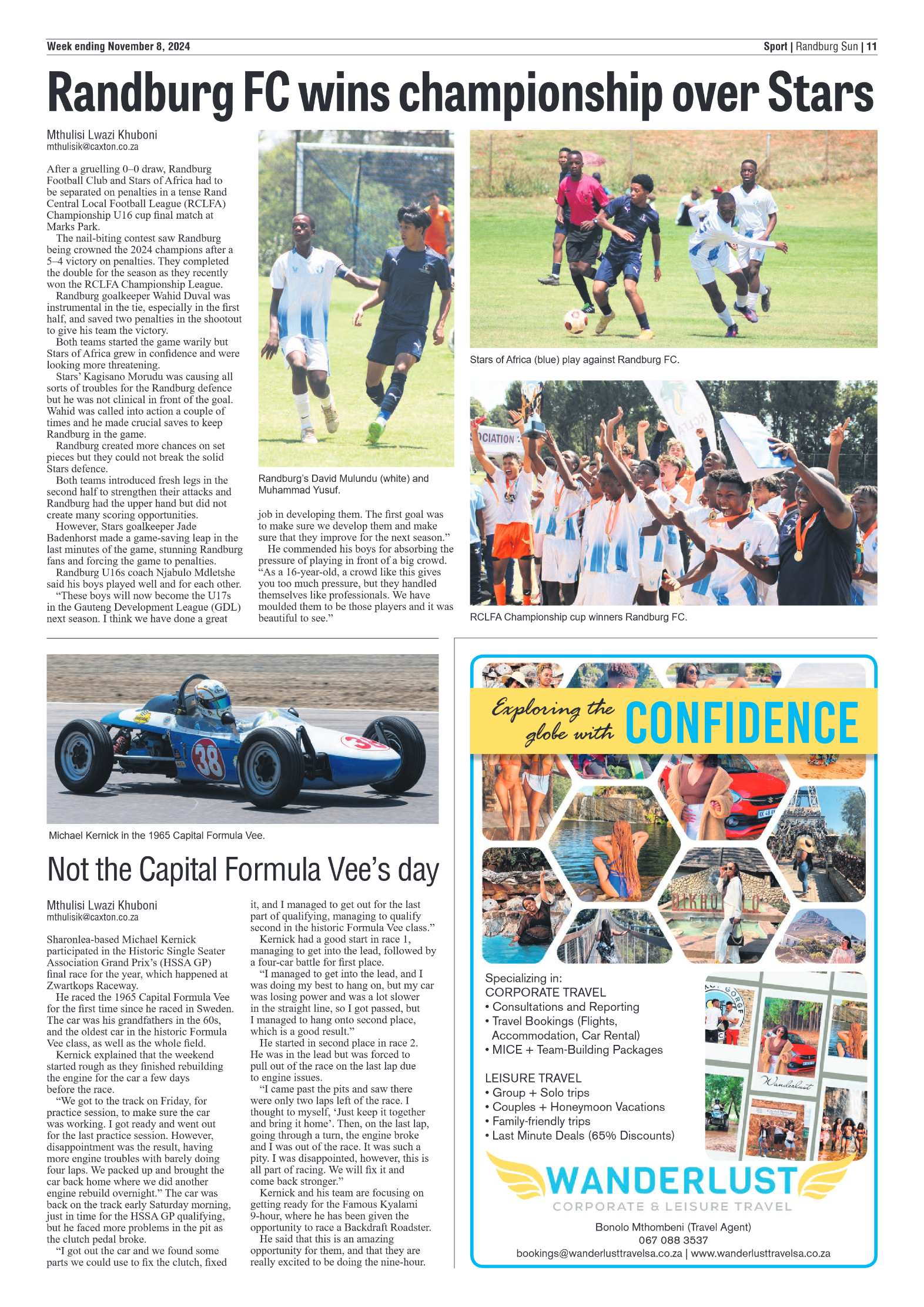 Randburg Sun 8 November 2024 page 11