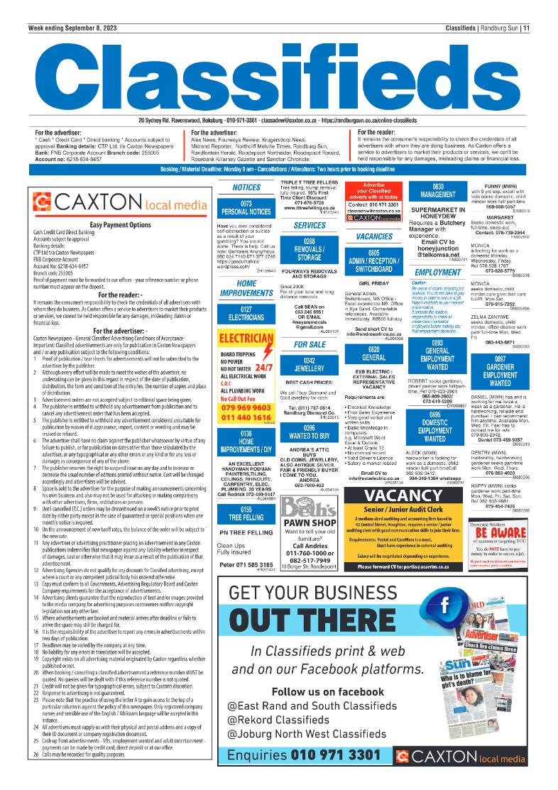 Randburg Sun 8 Sept 2023 page 10
