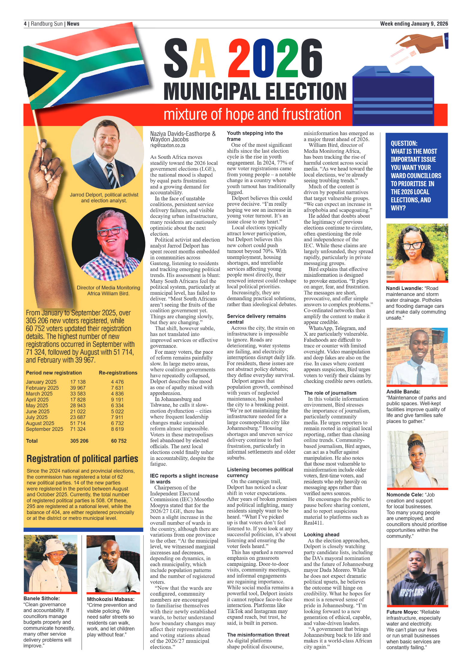 Randburg Sun 9 January 2026 page 4