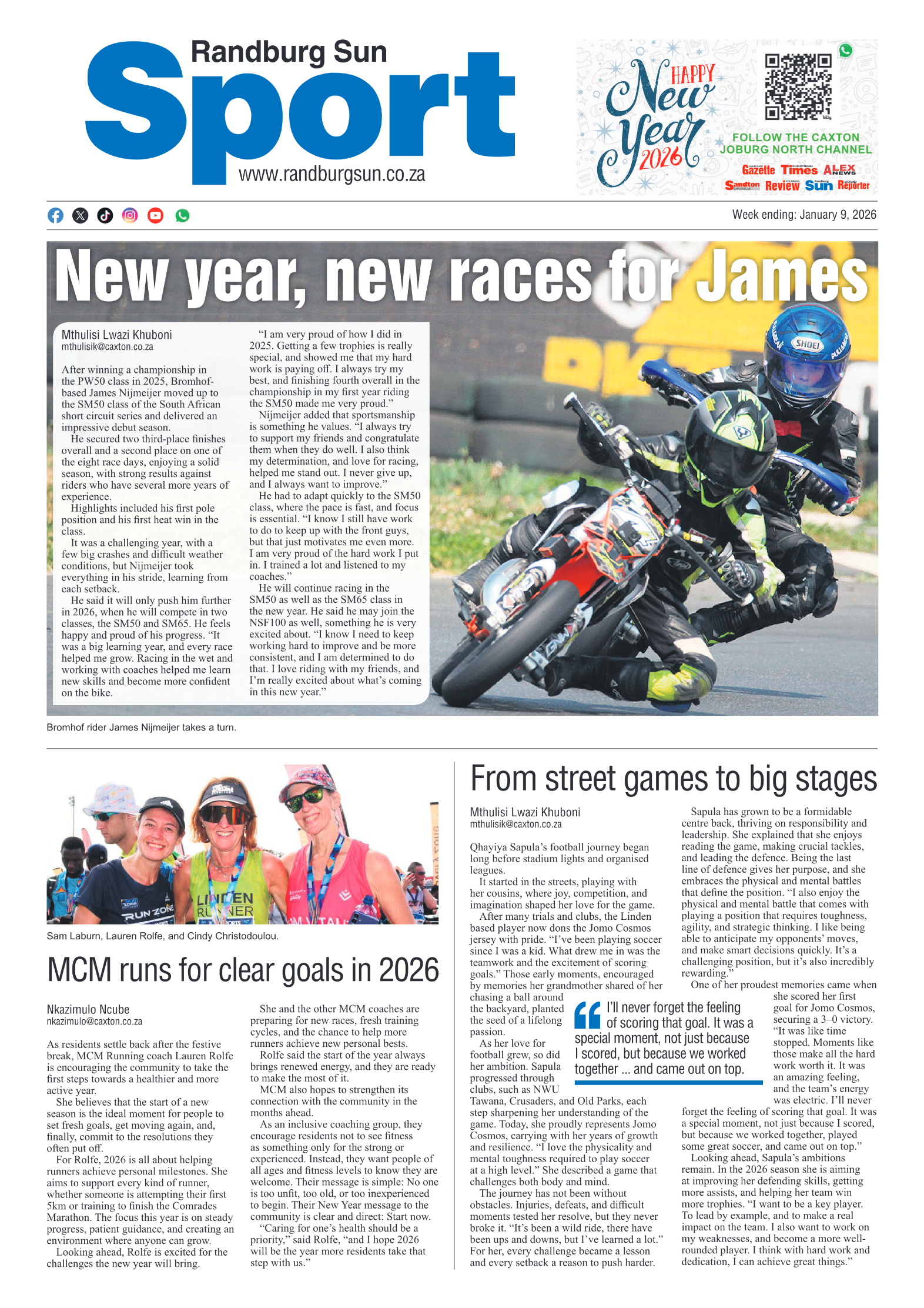 Randburg Sun 9 January 2026 page 8