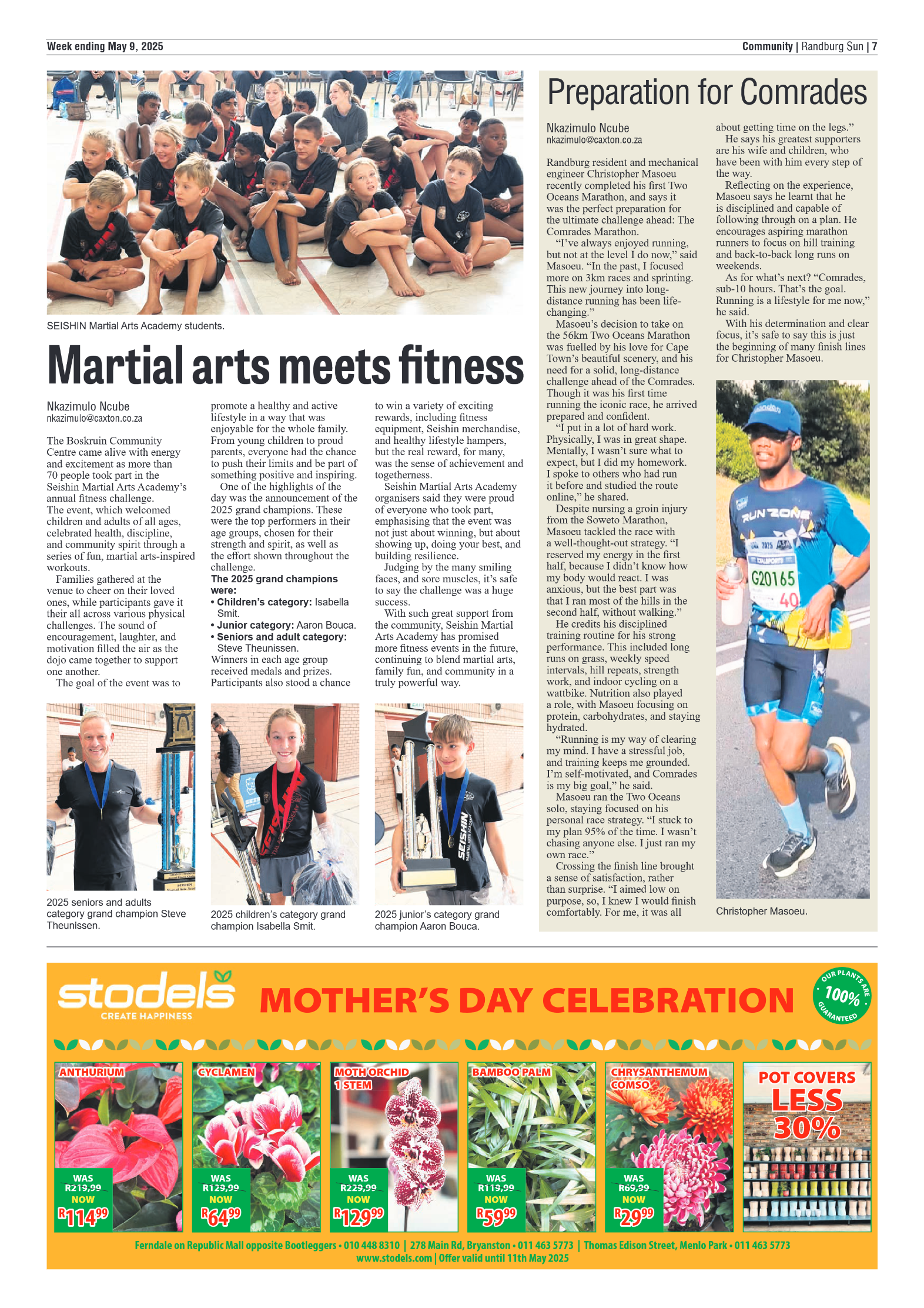 Randburg Sun 9 May 2025 page 7