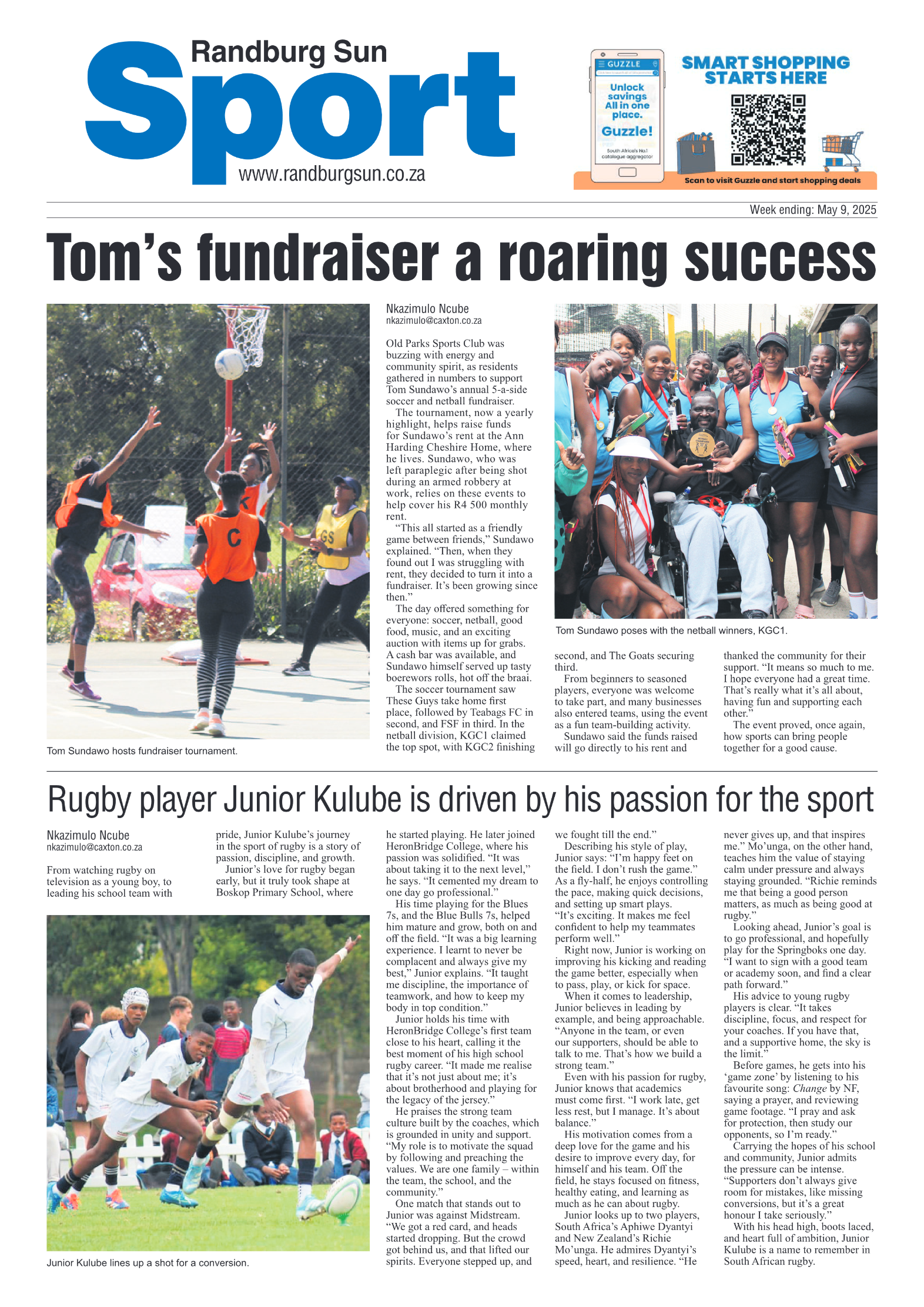 Randburg Sun 9 May 2025 page 8