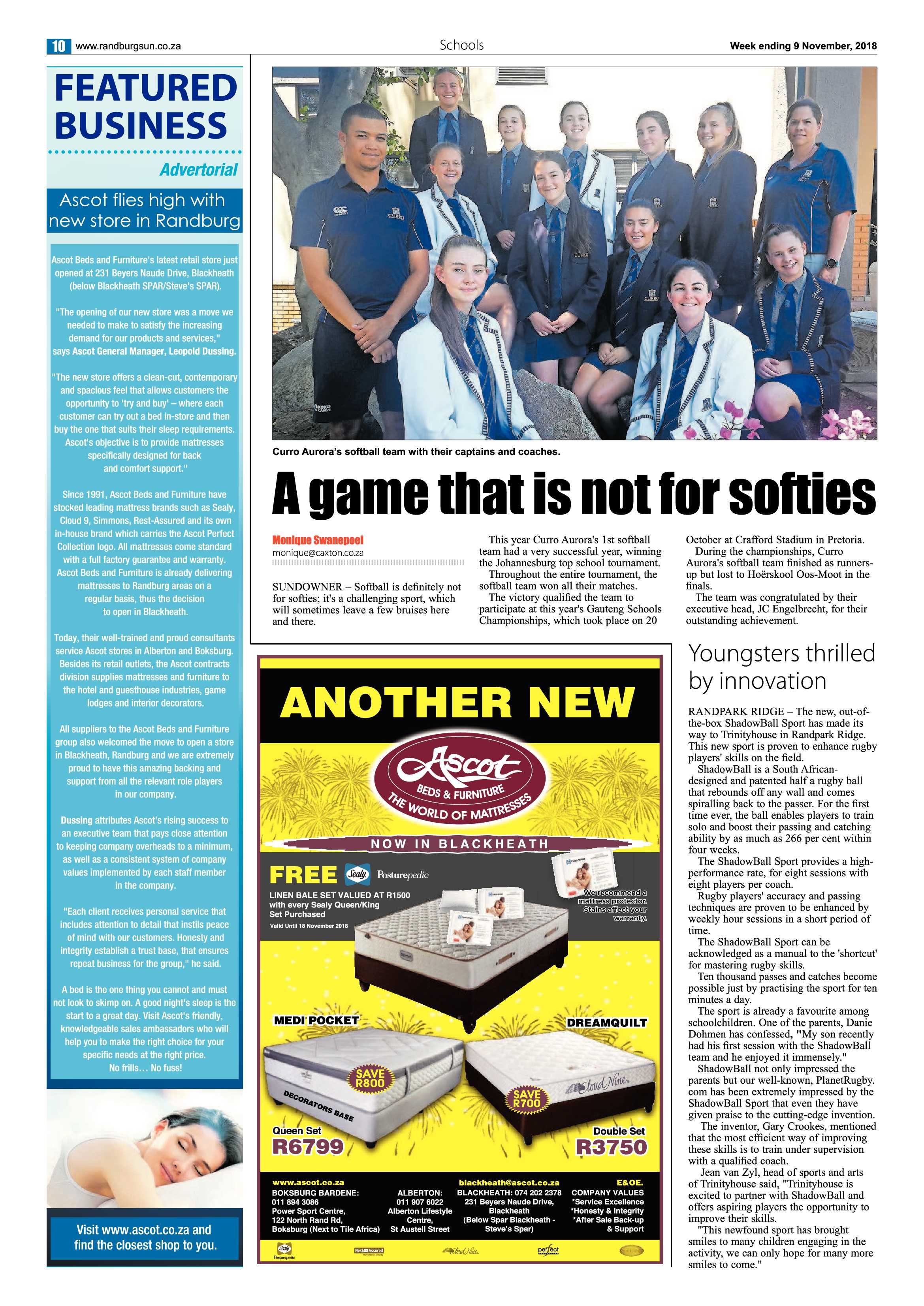 Randburg Sun 9 November 2018 page 10