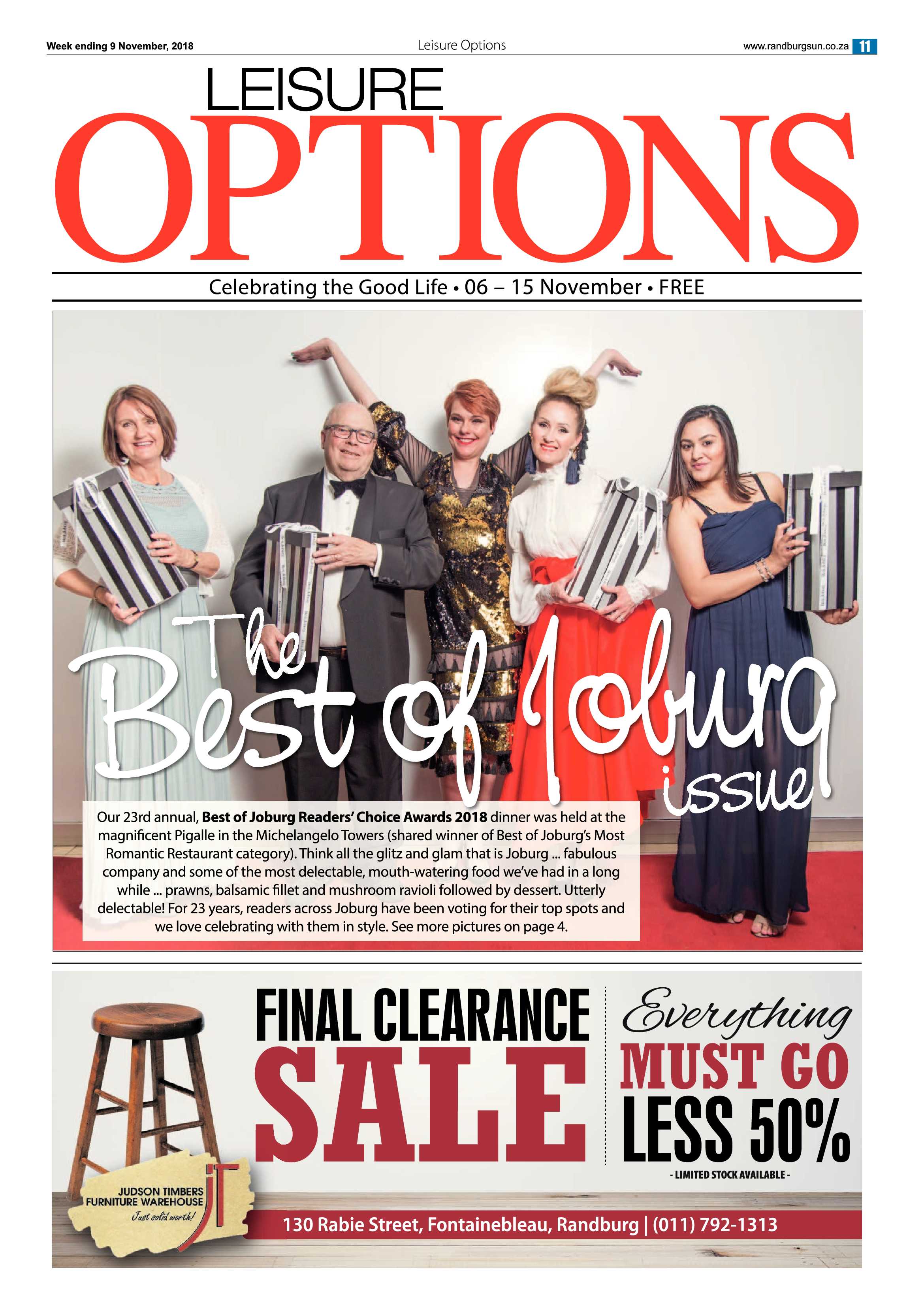 Randburg Sun 9 November 2018 page 11