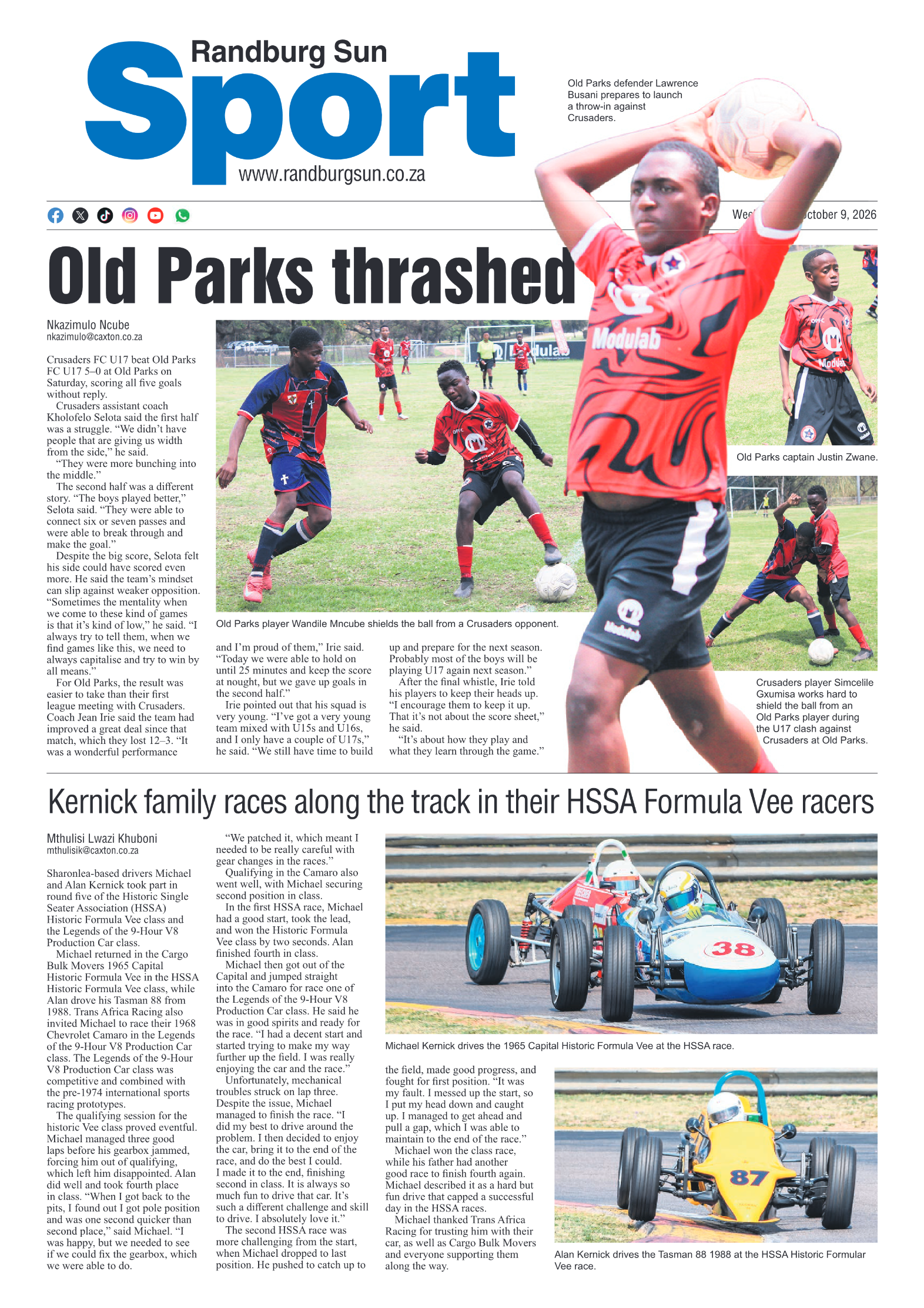 Randburg Sun 9 October 2026 page 10