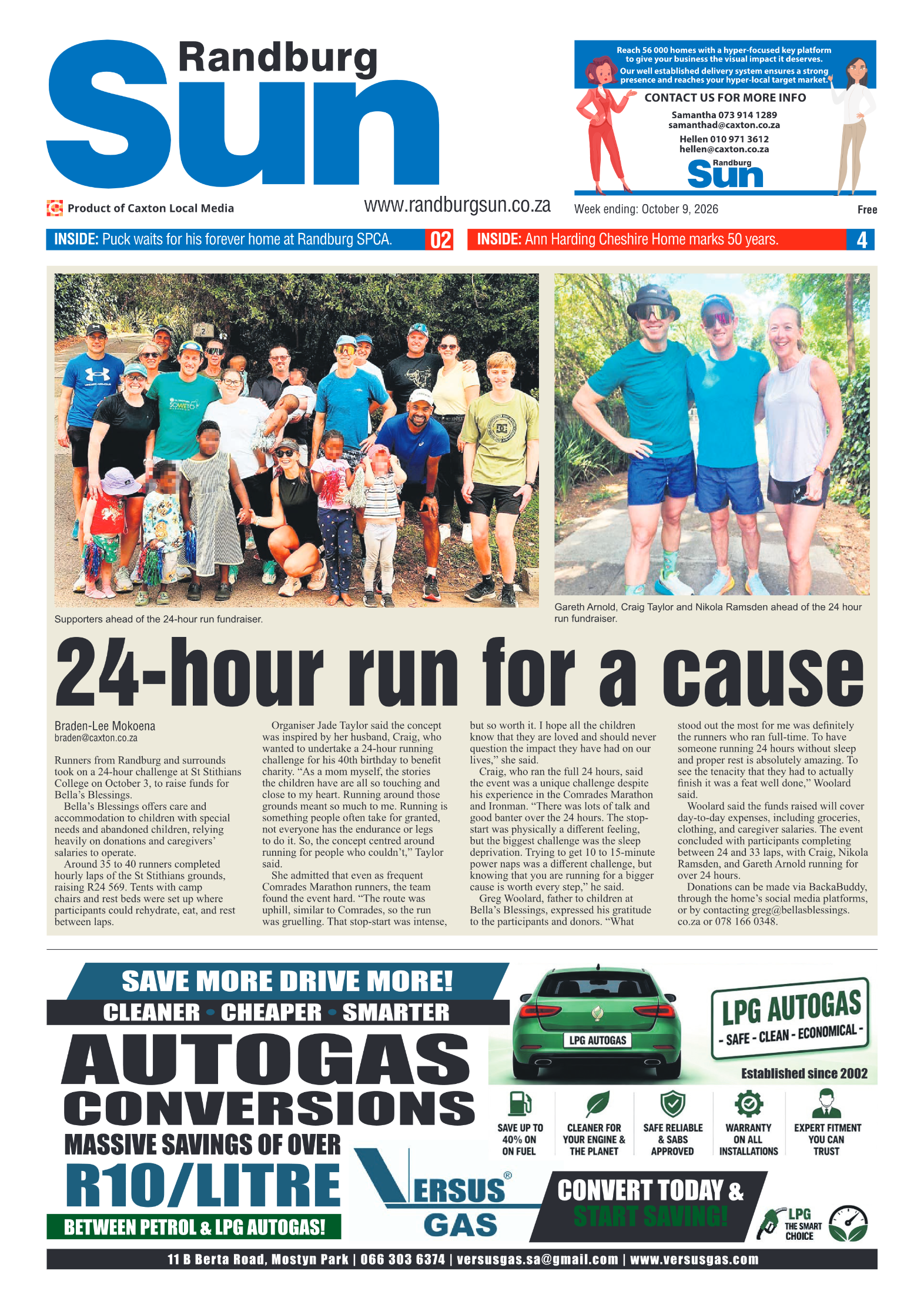 Randburg Sun 9 October 2026 page 3