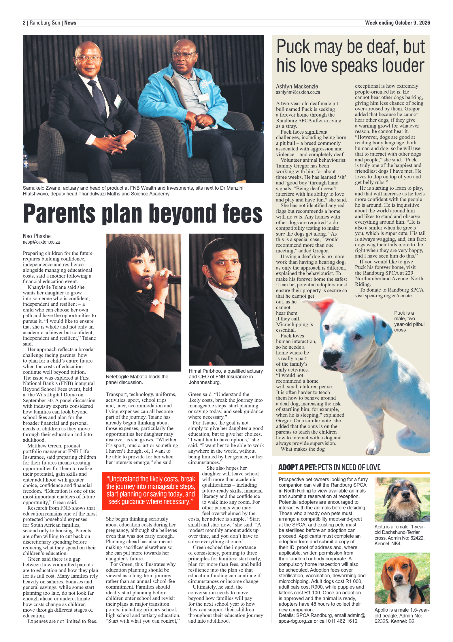 Randburg Sun 9 October 2026 page 4